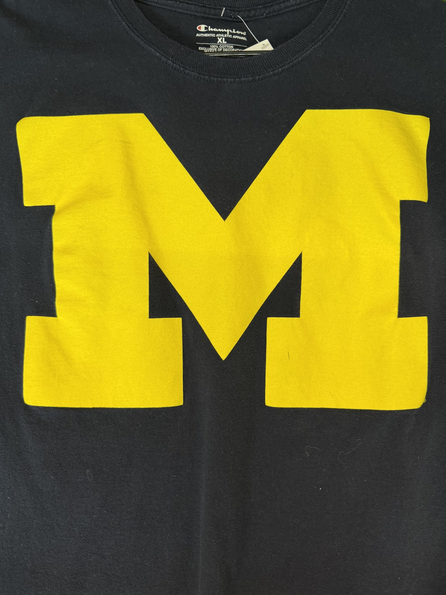 Champion Michigan Wolverines “M” Tee
