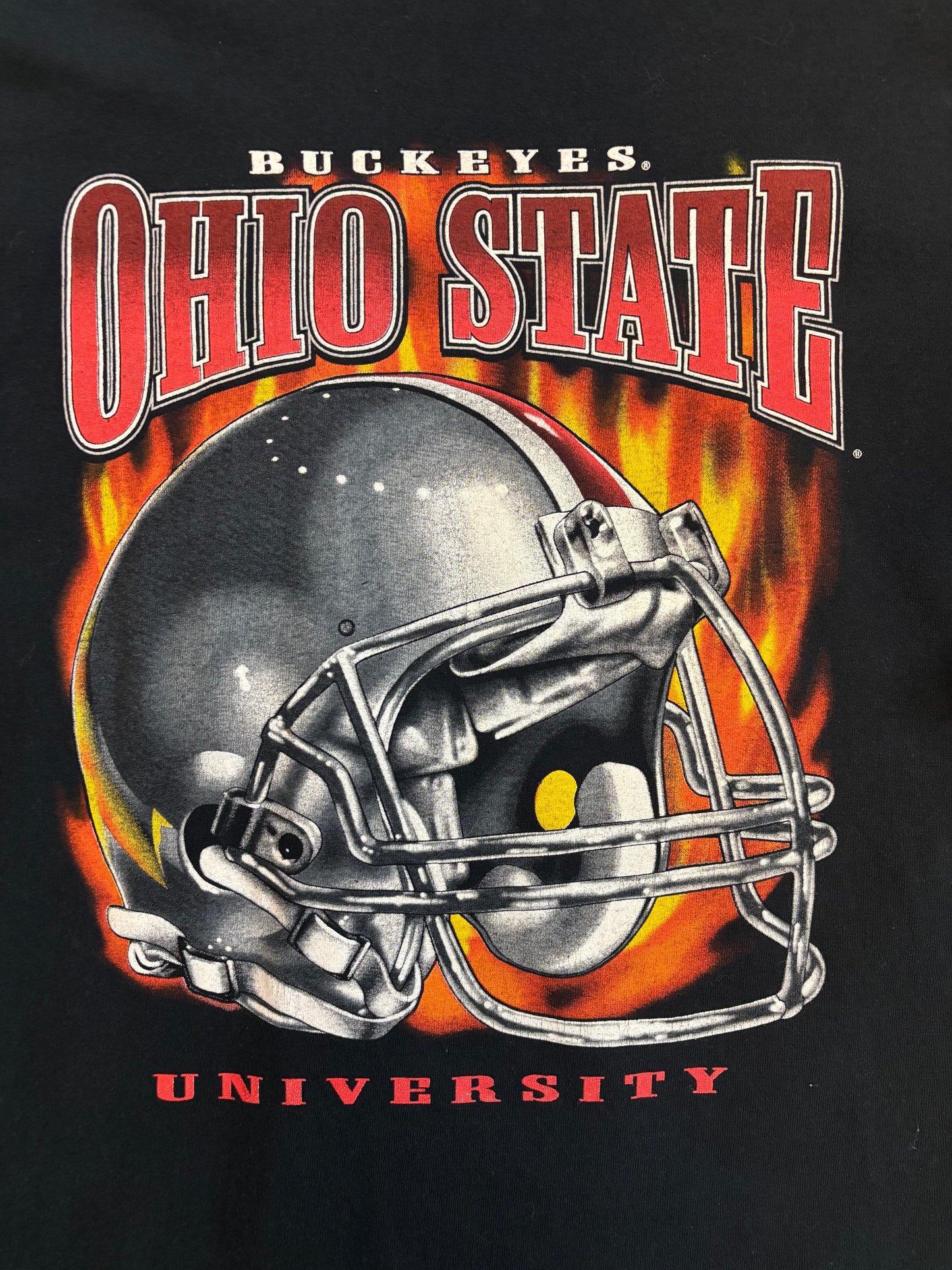 Vintage 90s Ohio State Buckeyes University Long Sleeve Tee