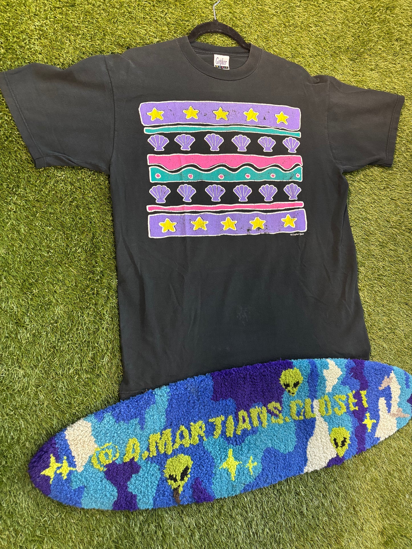 Vintage 90s Gopher Sport Stars & Shells Tee