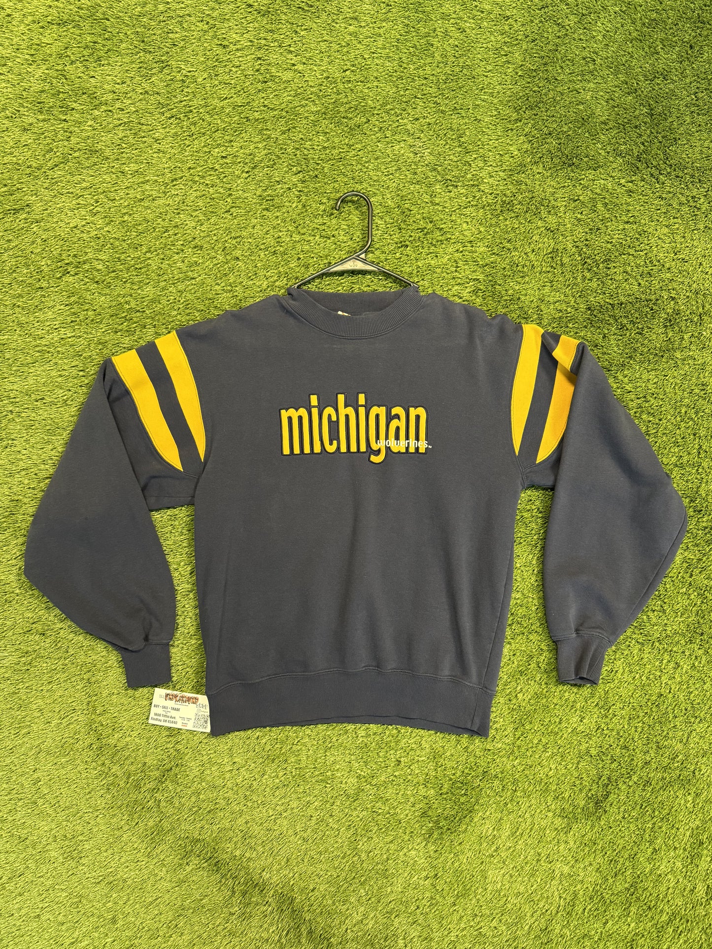 Vintage Red Oak “Michigan Wolverines” Crewneck