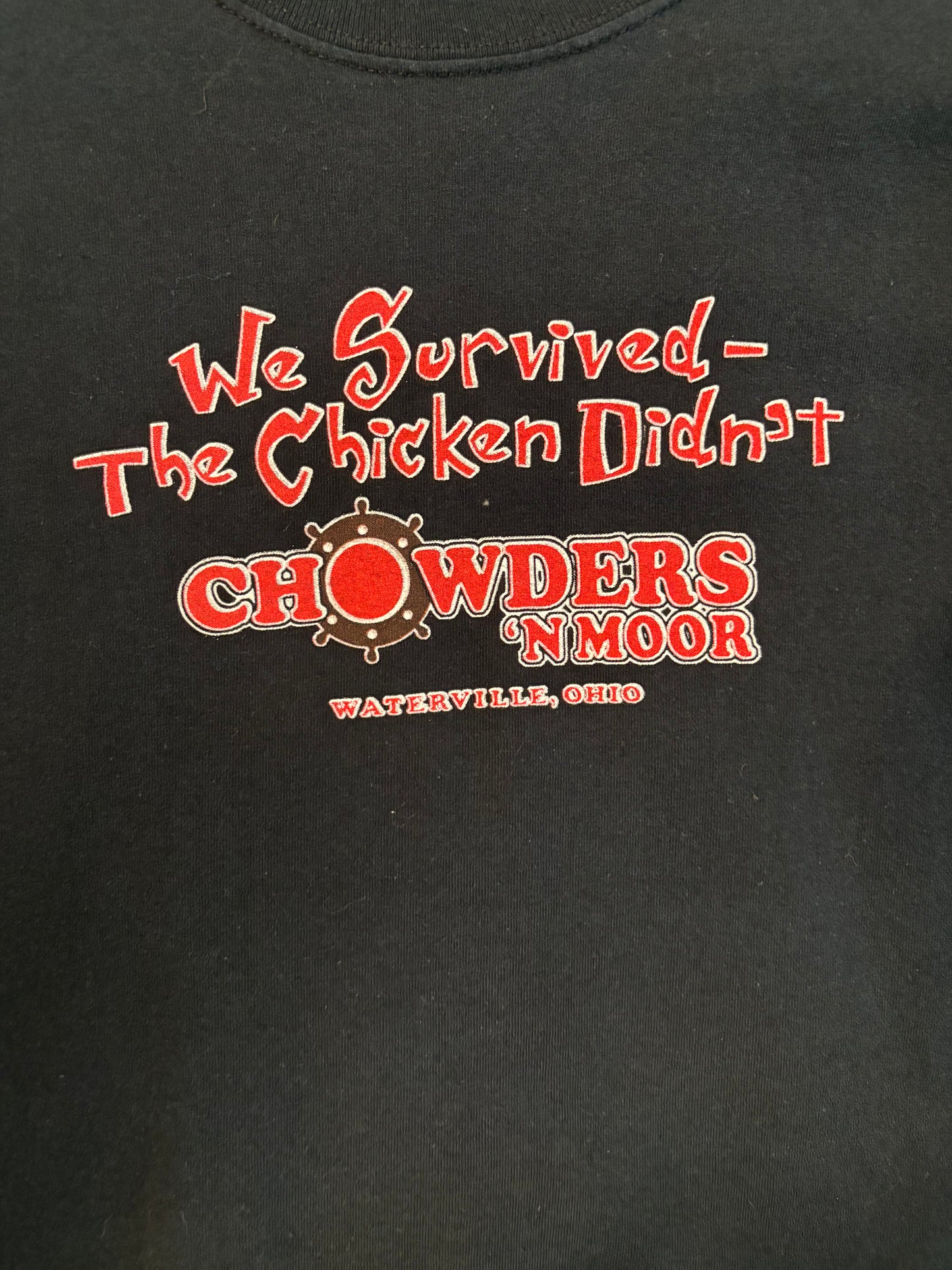 Chowders’N Moor X We Survived But The Chicken Didn’t Tee
