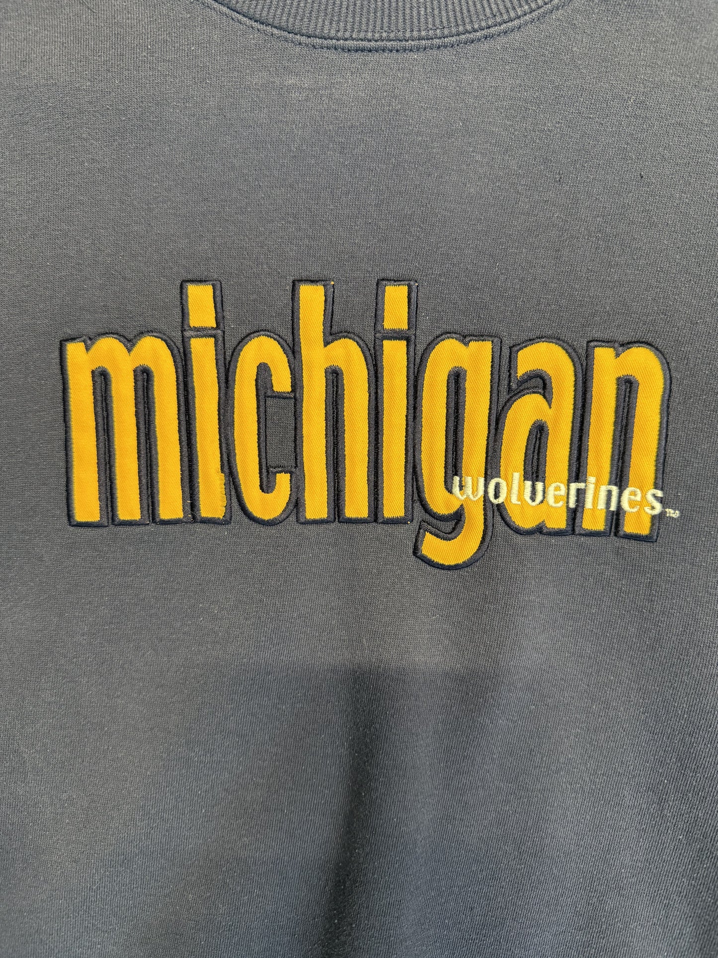 Vintage Red Oak “Michigan Wolverines” Crewneck