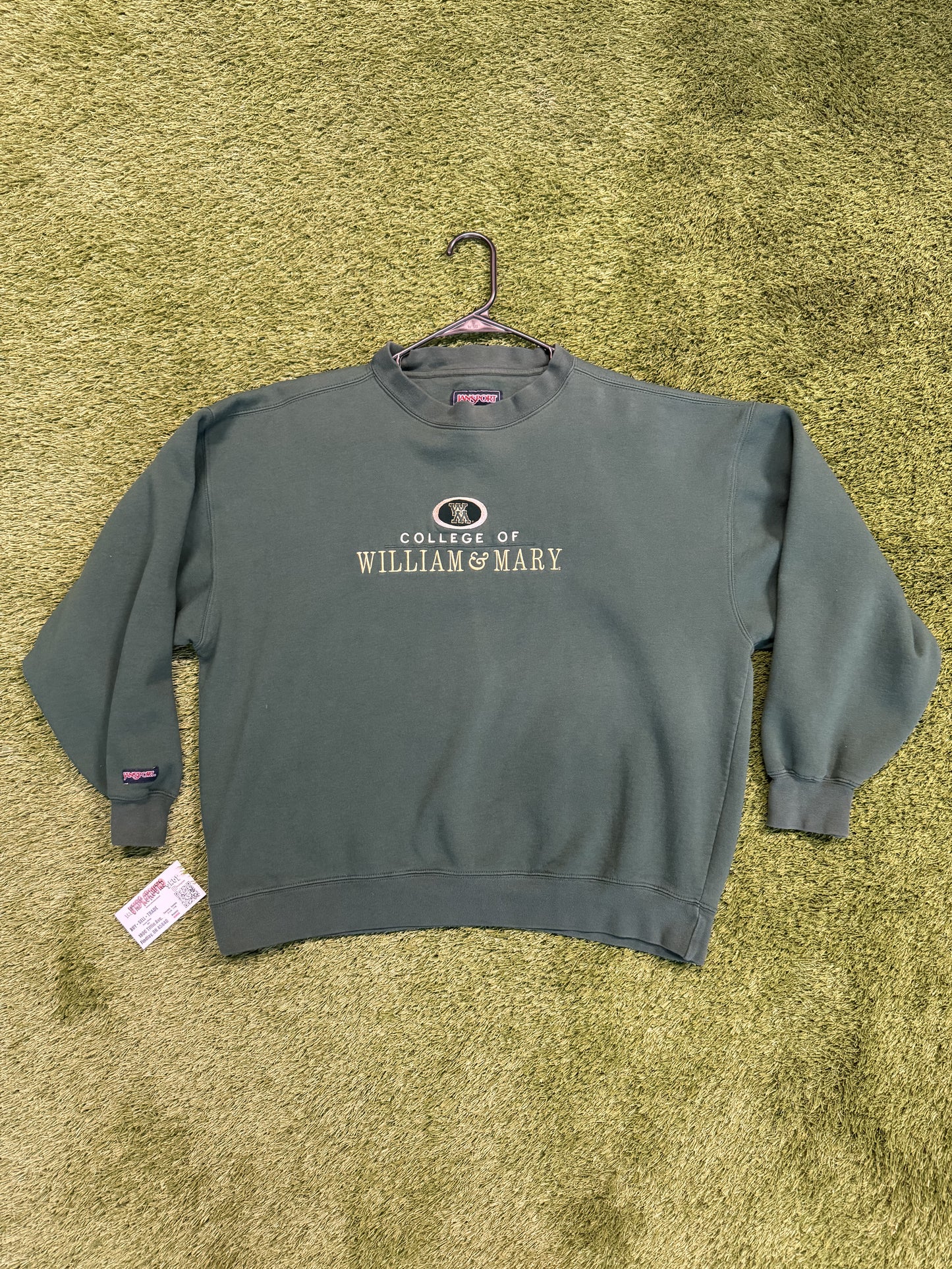 Vintage Jansport “William & Mary College” Crewneck