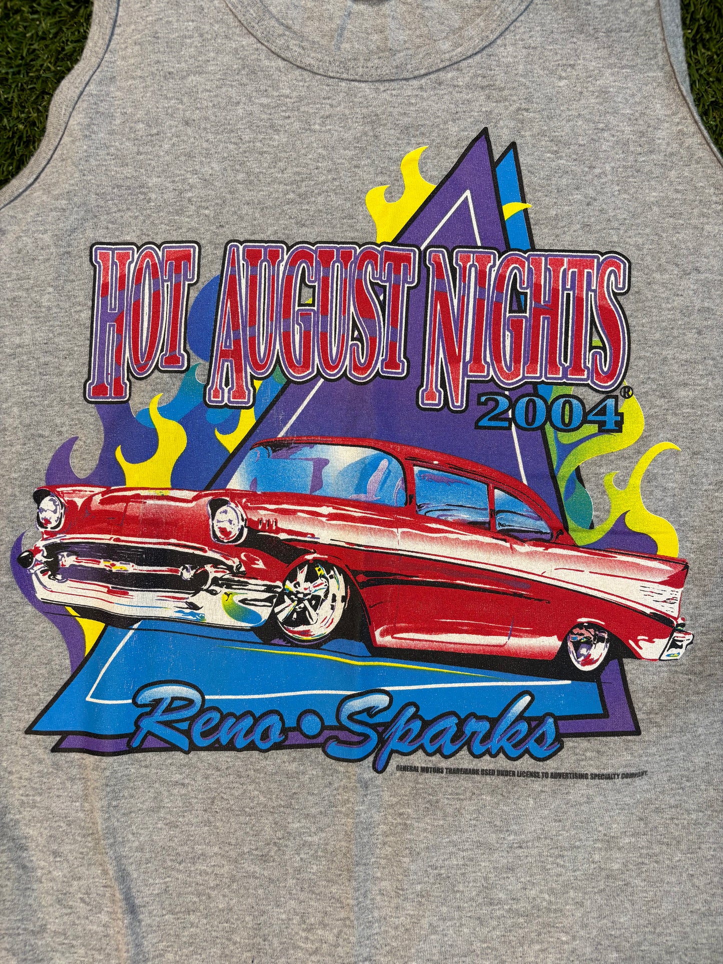 Y2K 2004 Hot August Nights Reno Sparks Tank Top