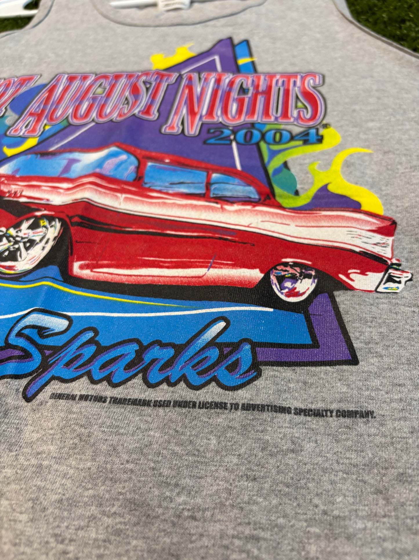 Y2K 2004 Hot August Nights Reno Sparks Tank Top