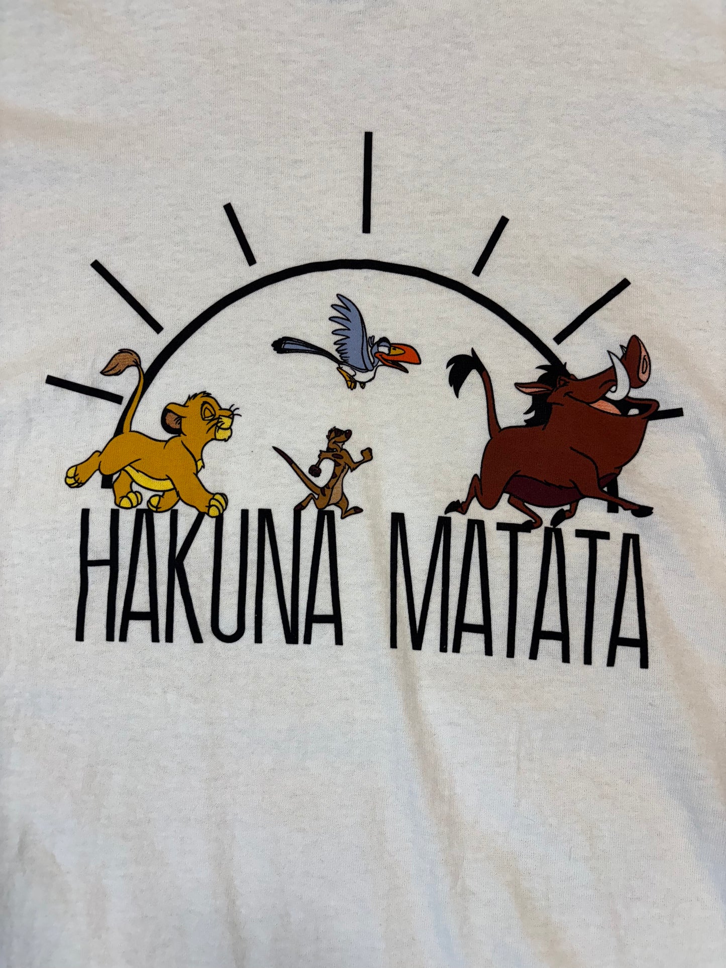 Vintage Lion King Hukuna Matata Delta Pro Weights Tee