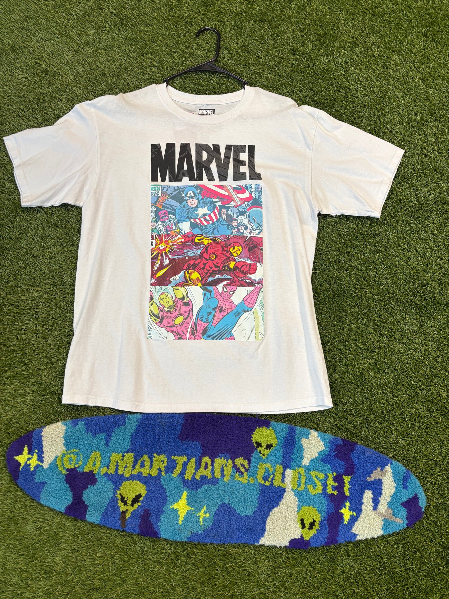 Vintage Marvel Comics Superhero Tee