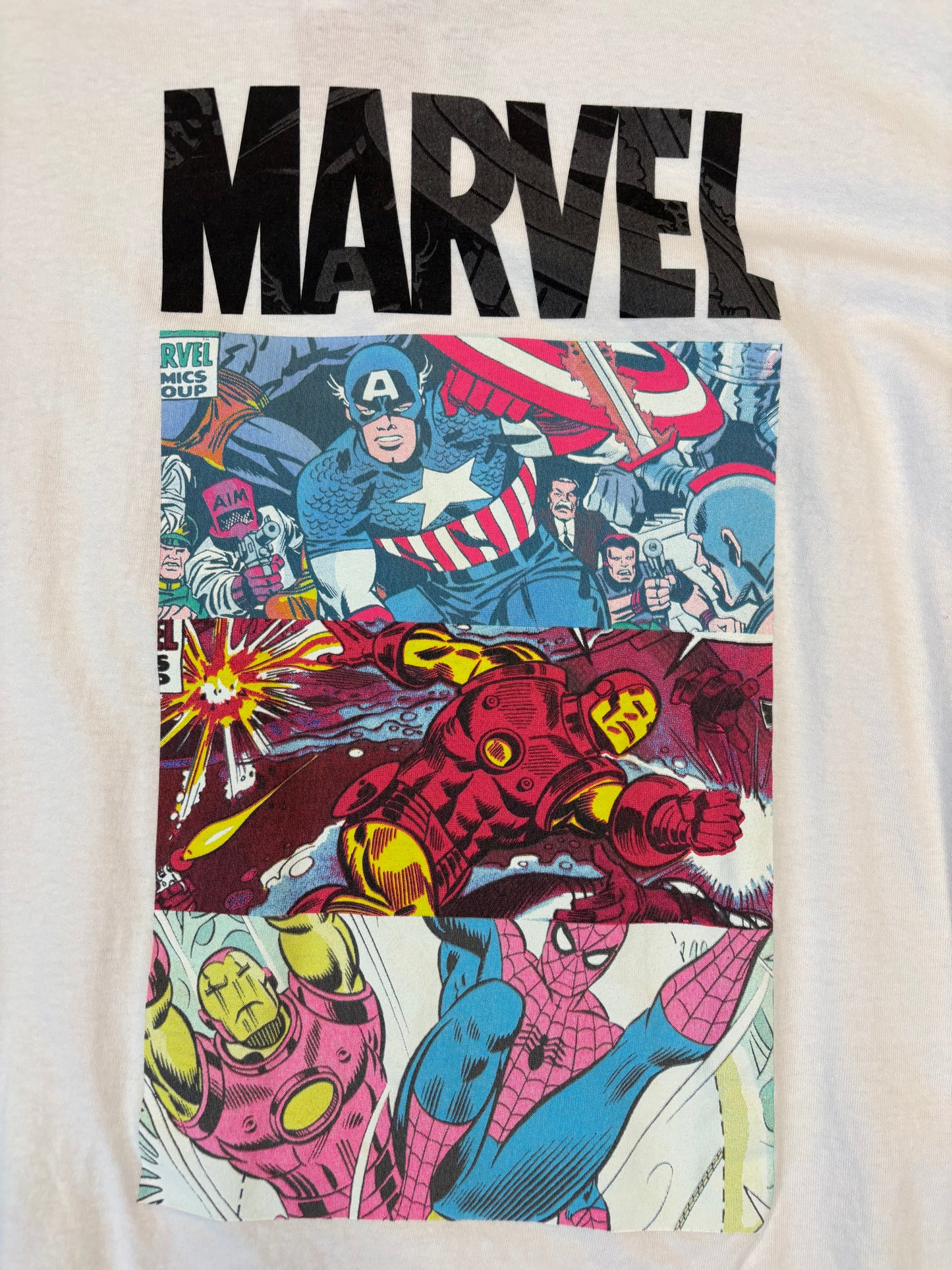 Vintage Marvel Comics Superhero Tee