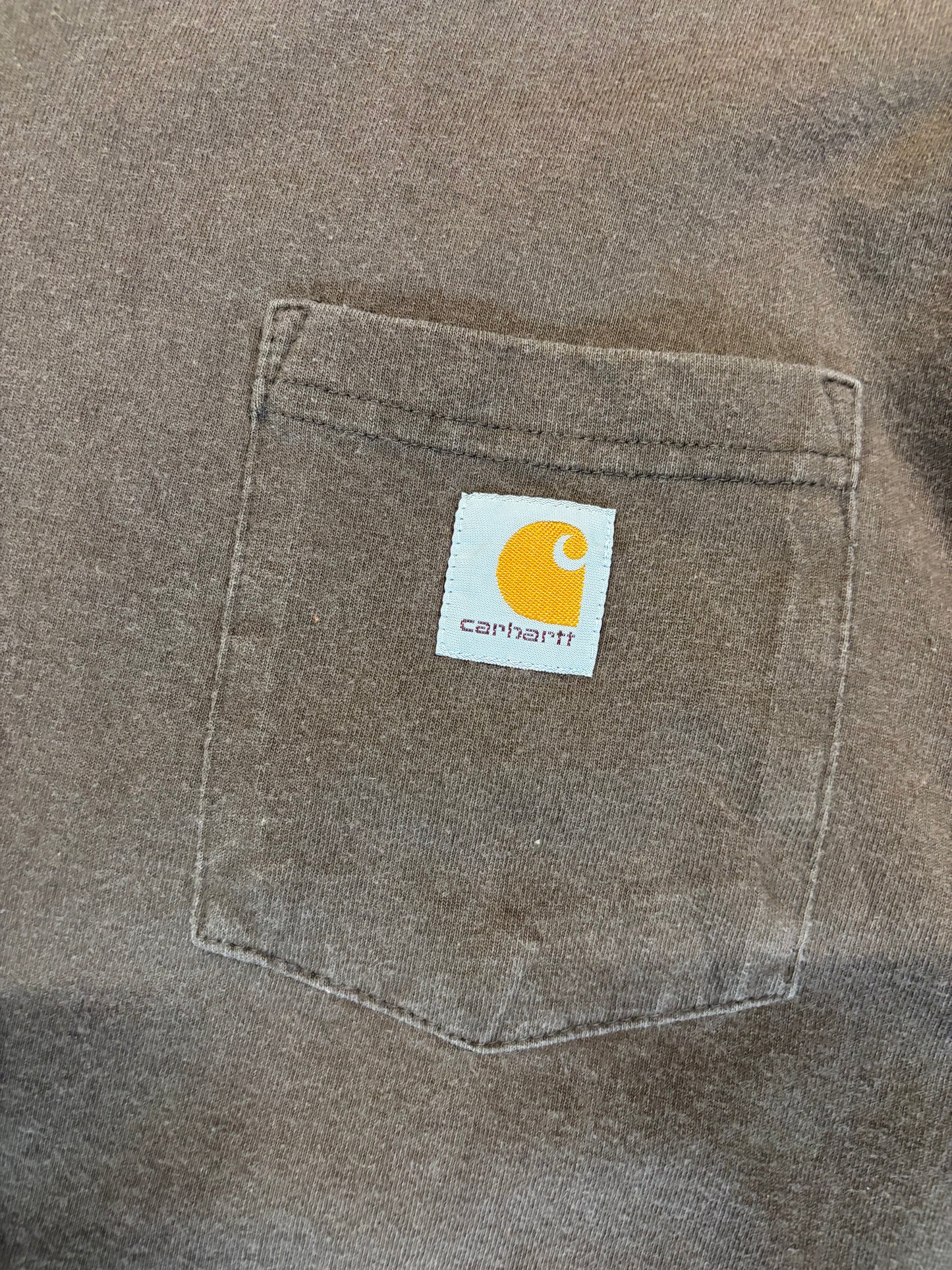 Carhartt Brown Long Sleeve Shirt