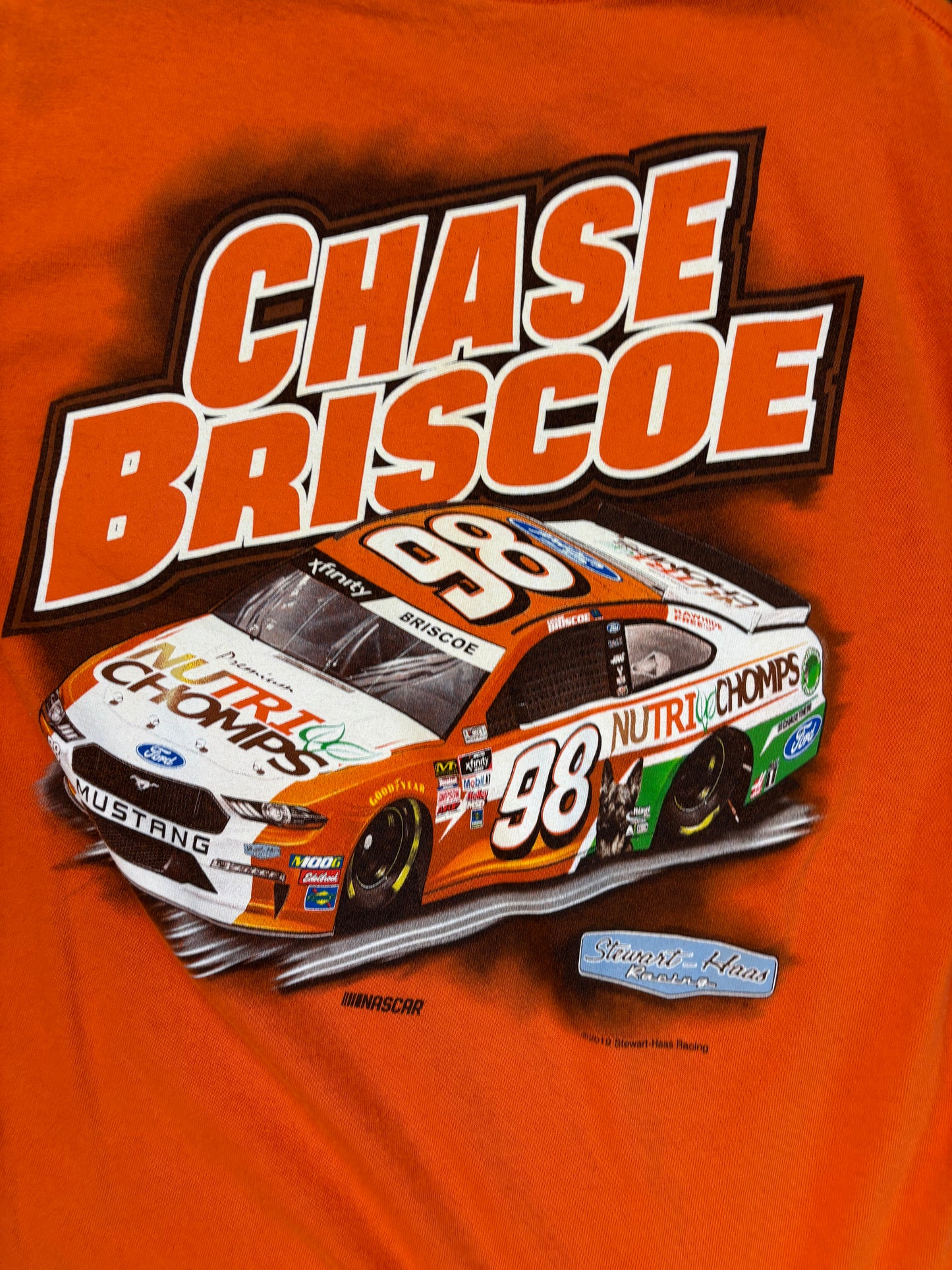 Chase Briscoe 98 Nutri Chomps 2019 Stewart-Haas Racing Tee