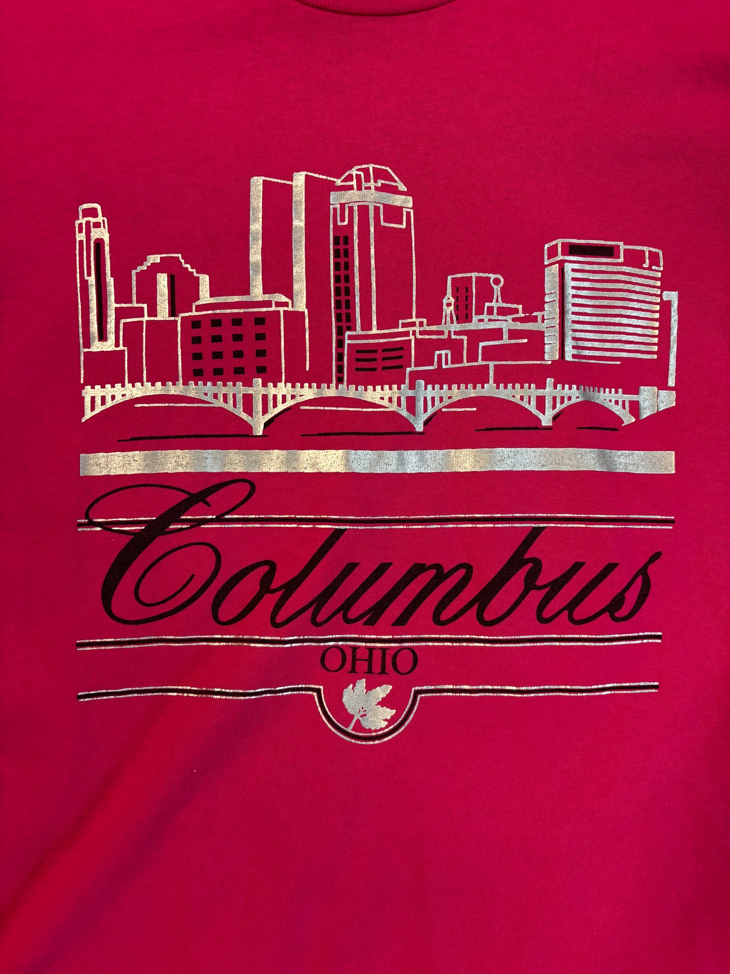 Screen Stars Best Columbus Ohio Skyline Tee