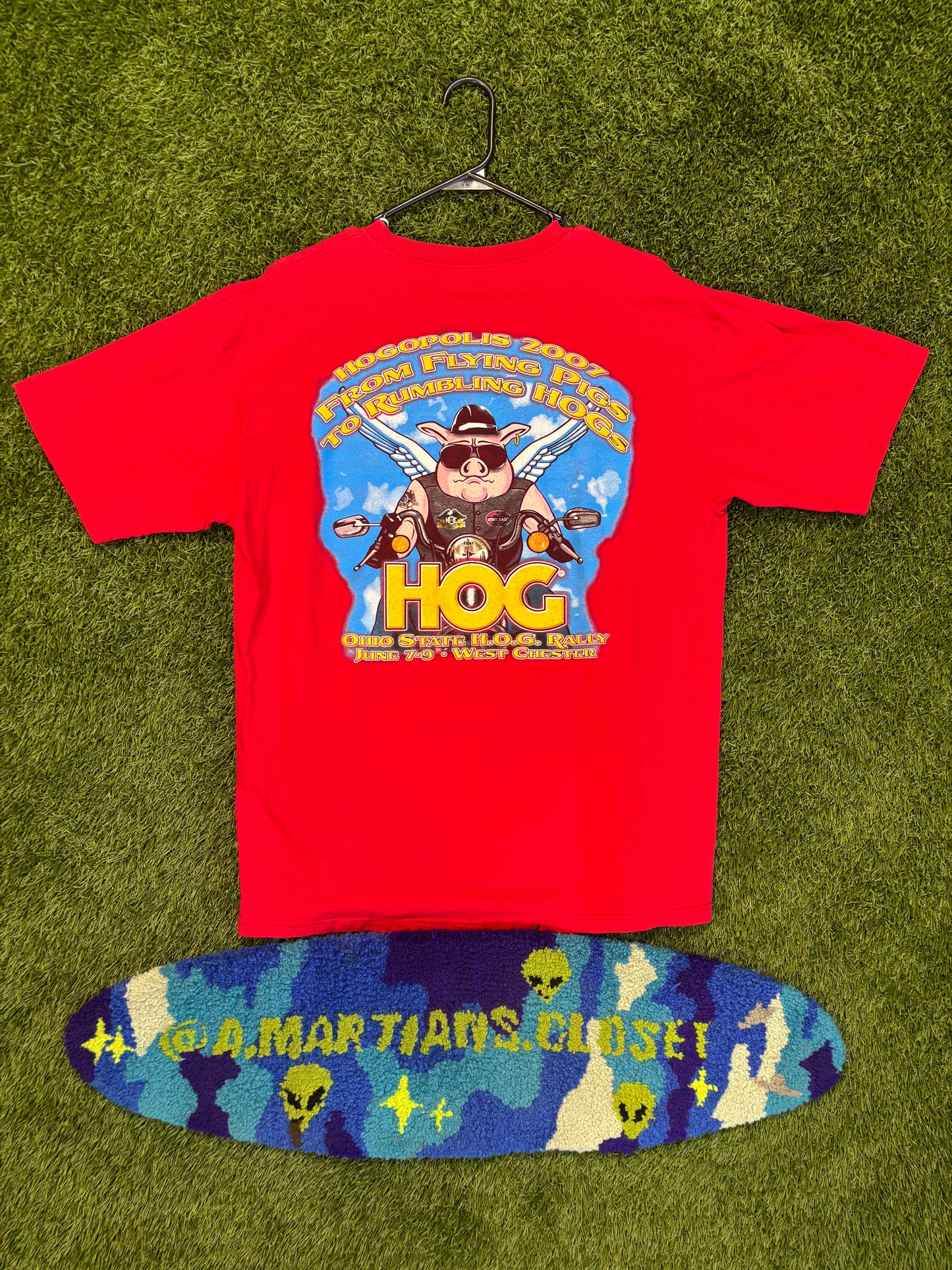 Y2K Hogopolis 2007 Ohio State H.O.G. Rally West Chester Tee