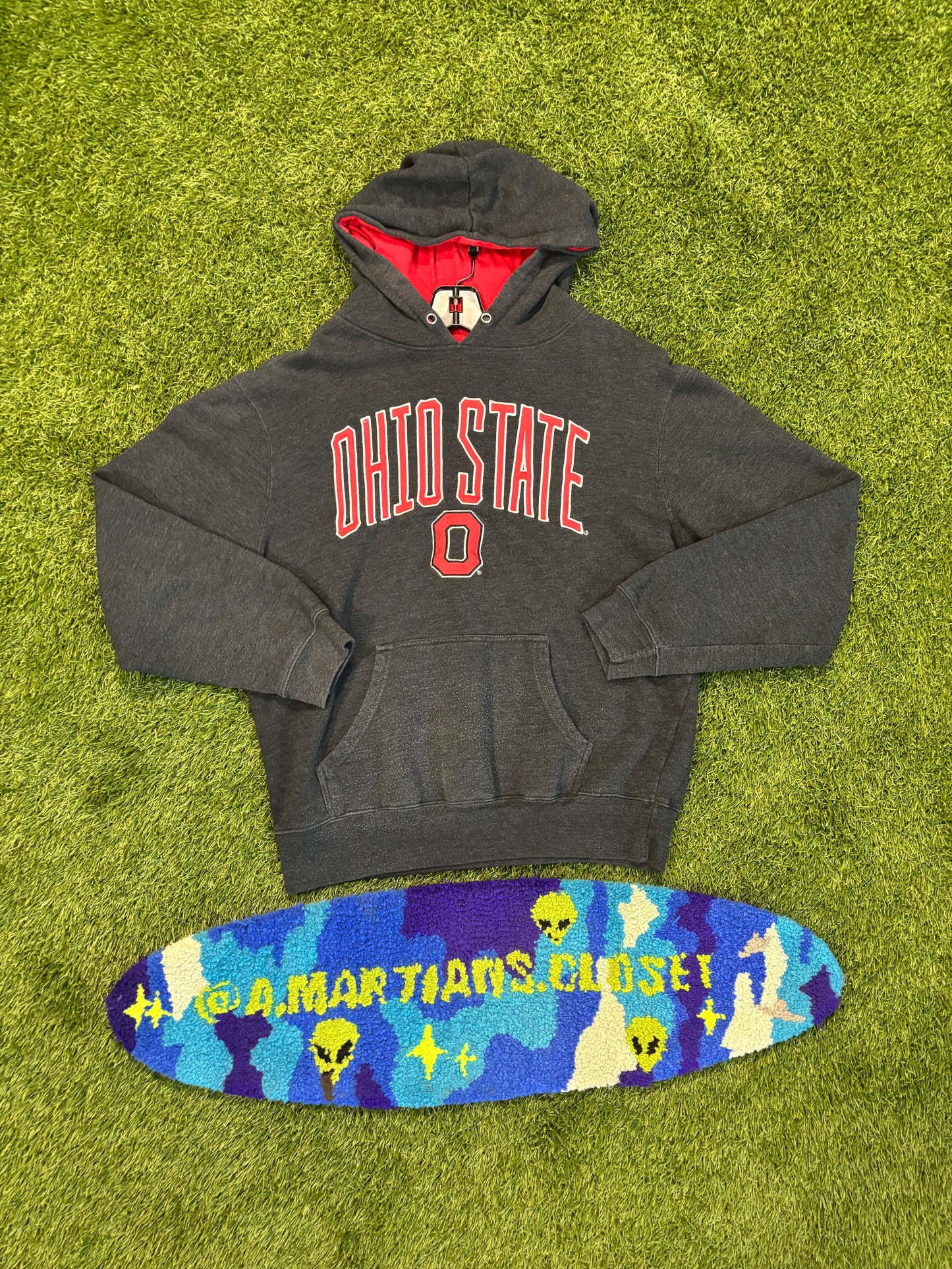 Ohio State Black and Red Hoodie