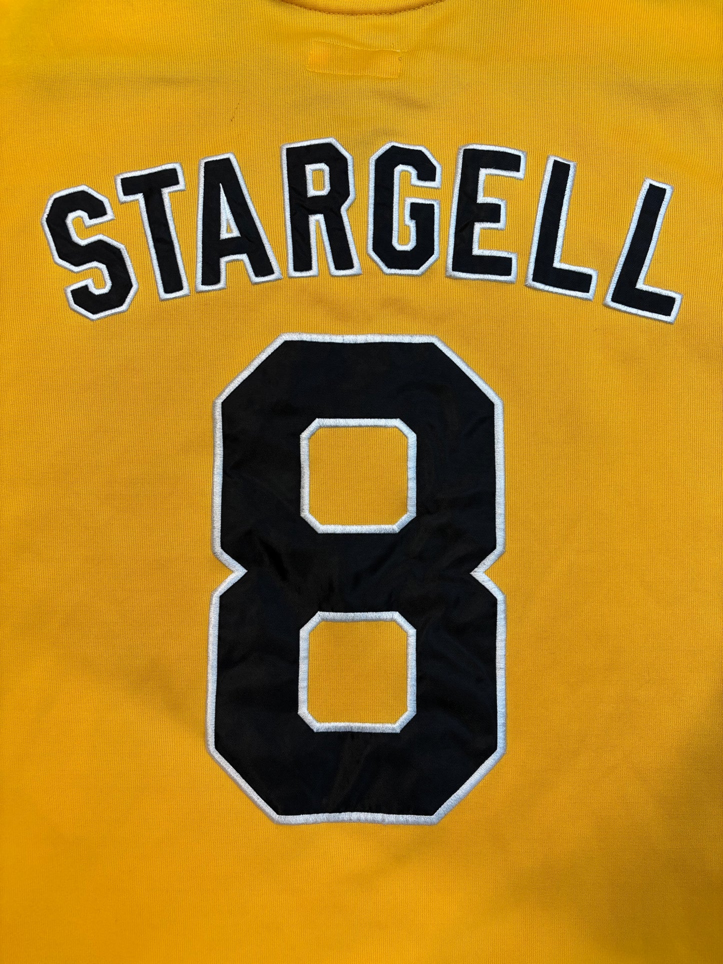 VINTAGE MITCHELL & NESS PITTSBURGH PIRATES COOPERSTOWN COLLECTION 1979 STARGELL #8 JERSEY