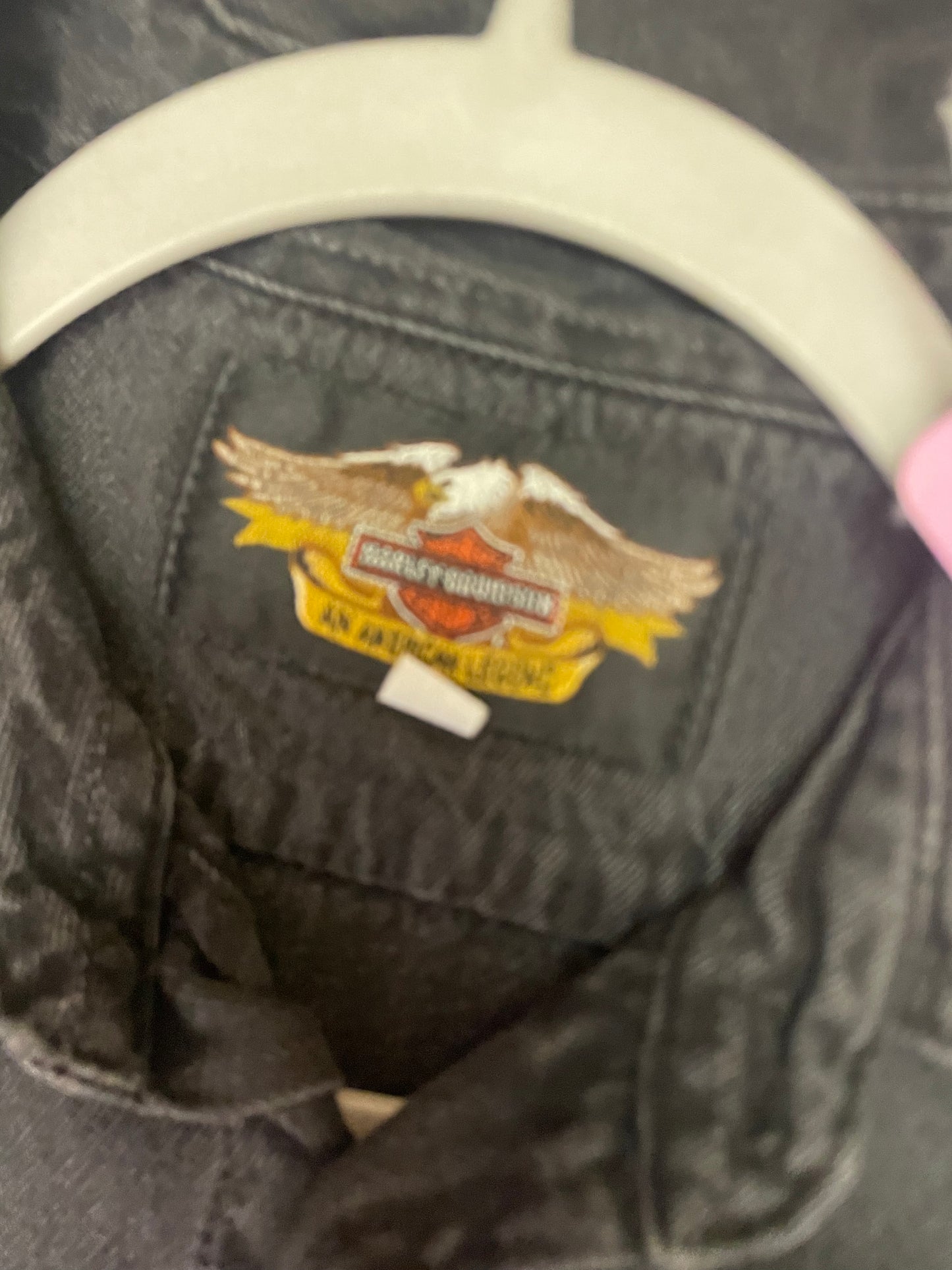 Vintage Harley Davidson Women’s Jean Jacket