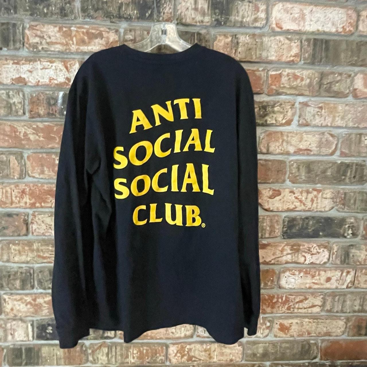 Anti Social Social Club X CAT Long Sleeve Tee
