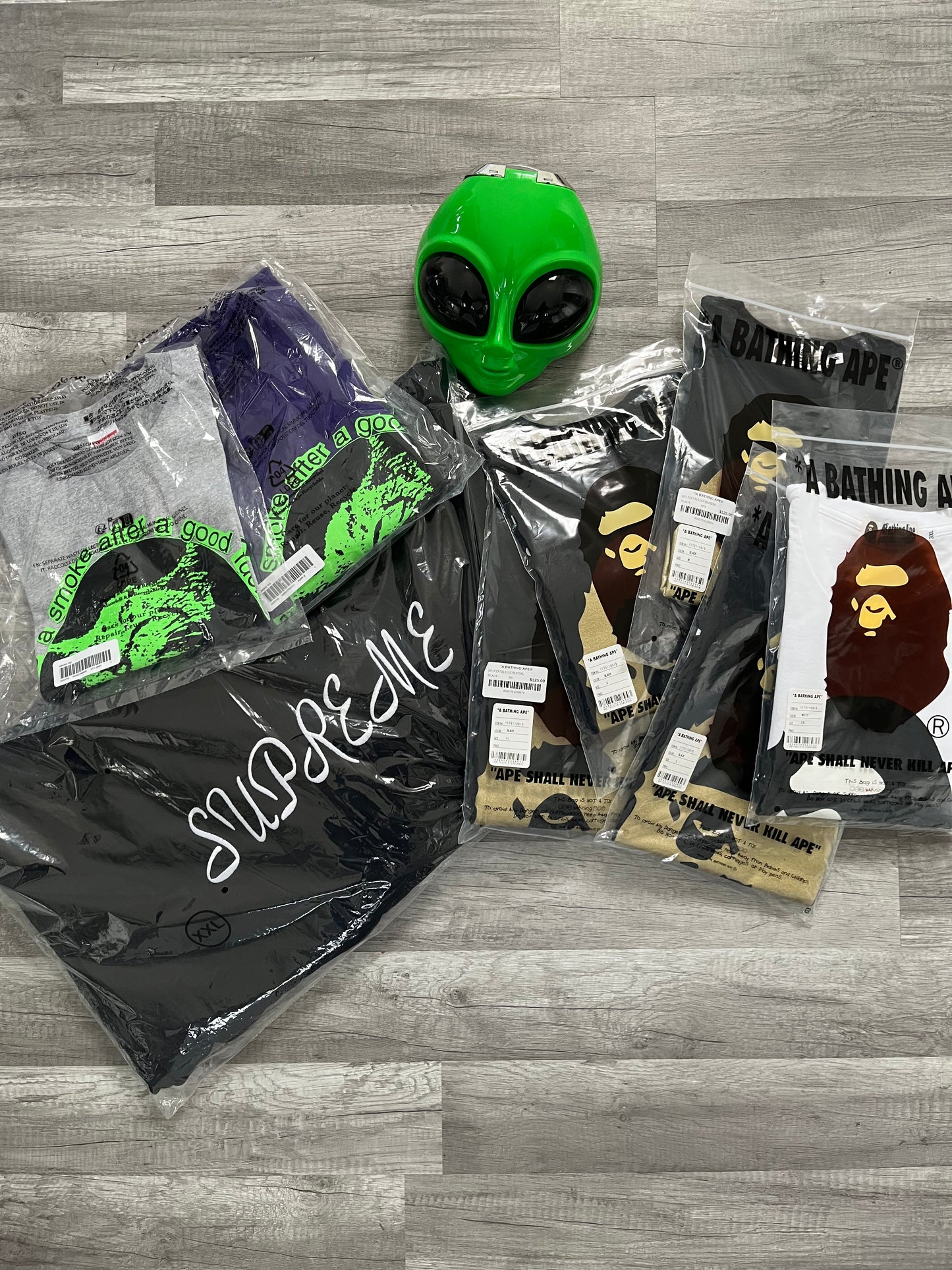 Bape x OVO Ape Head
