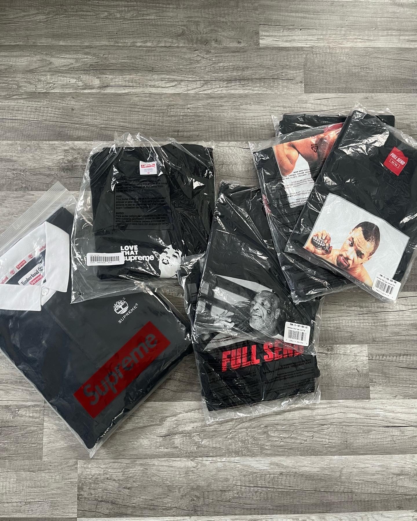 Full Send Mike Tyson Grenade Tee