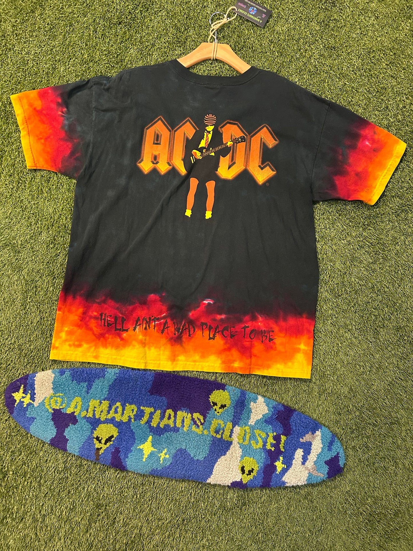 Vintage Liquid Blue AC DC Highway To Hell Band Tee