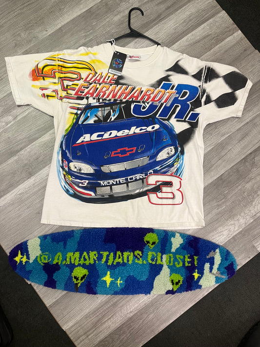 Vintage Dale Earnhardt jr All Over Print Race Tee