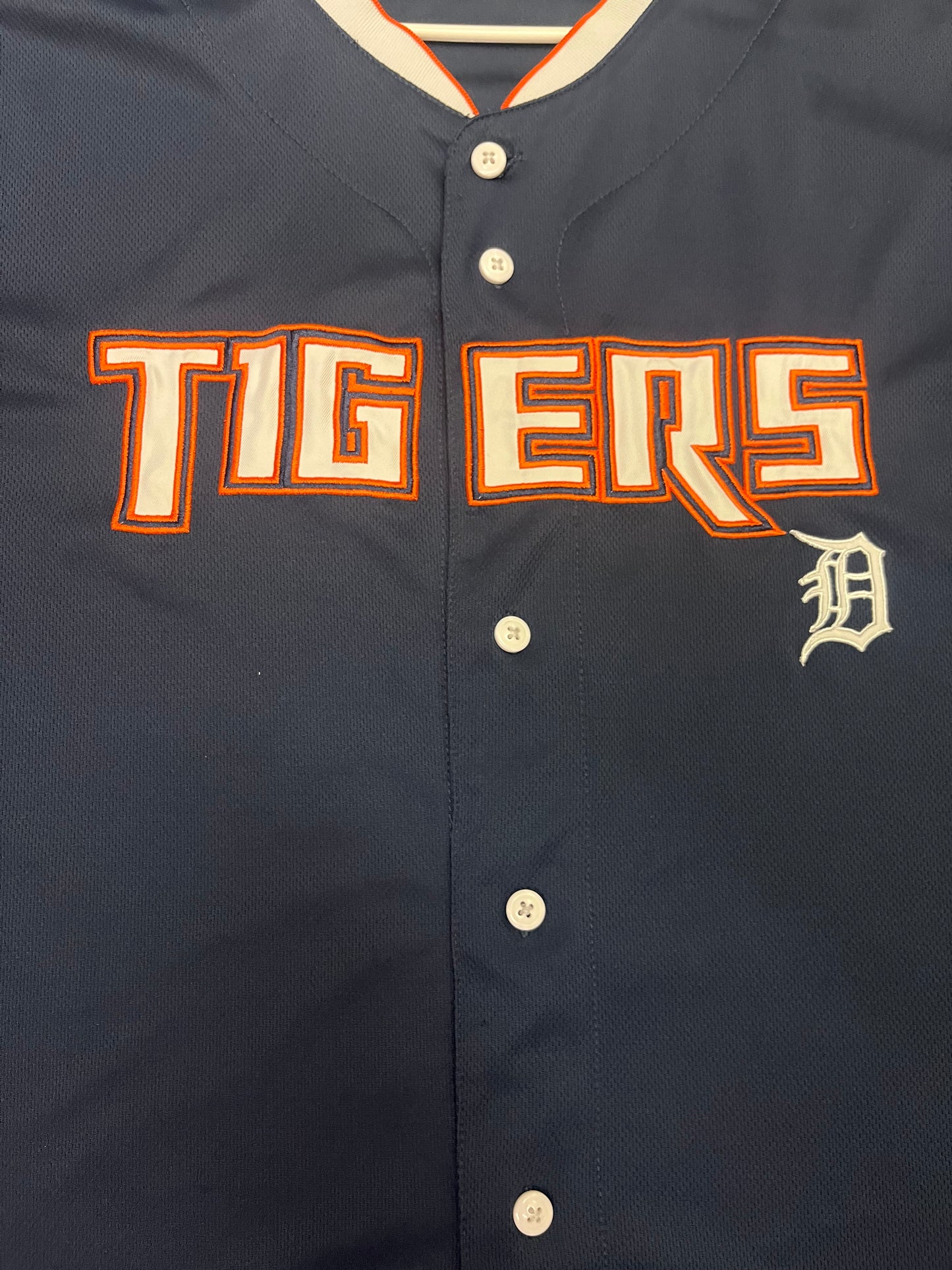 Retro Style Detroit Tigers Baseball Jersey