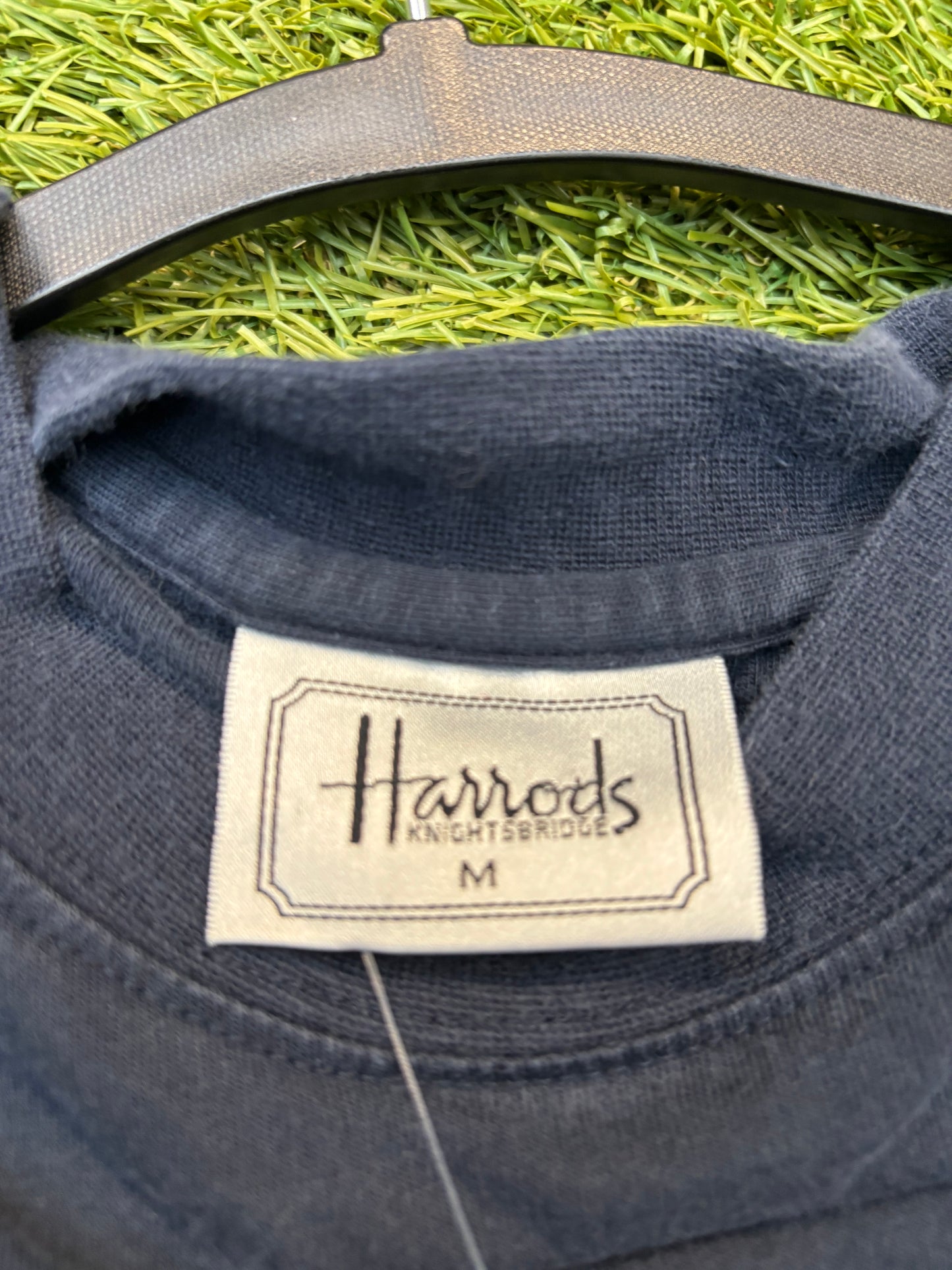 Vintage Navy Blue Harrods London Tee