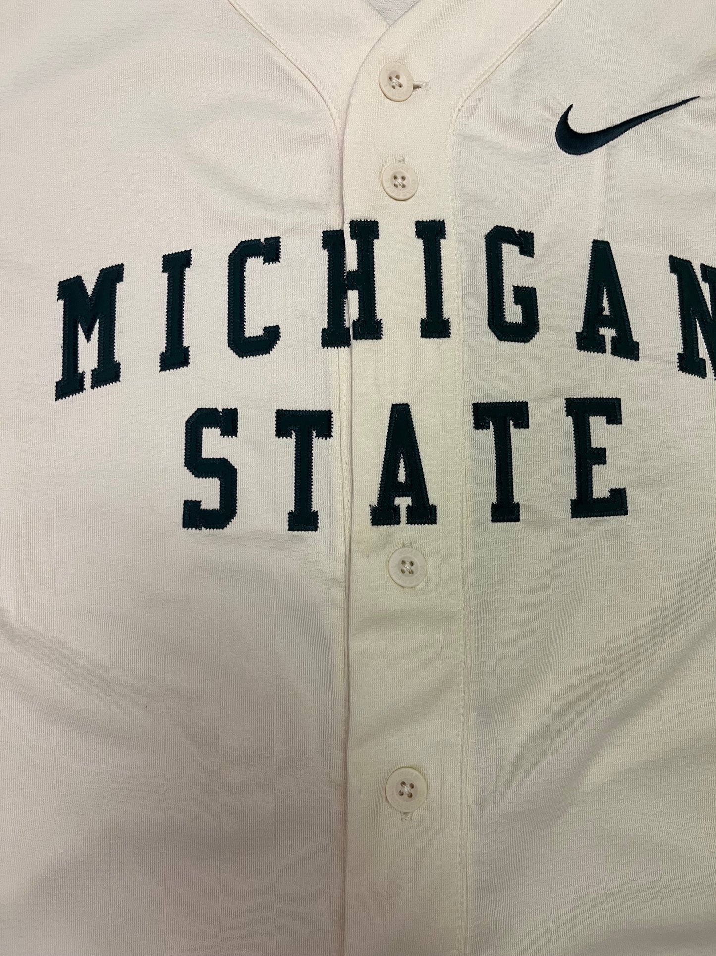 Retro Style Michigan State Baseball Jersey