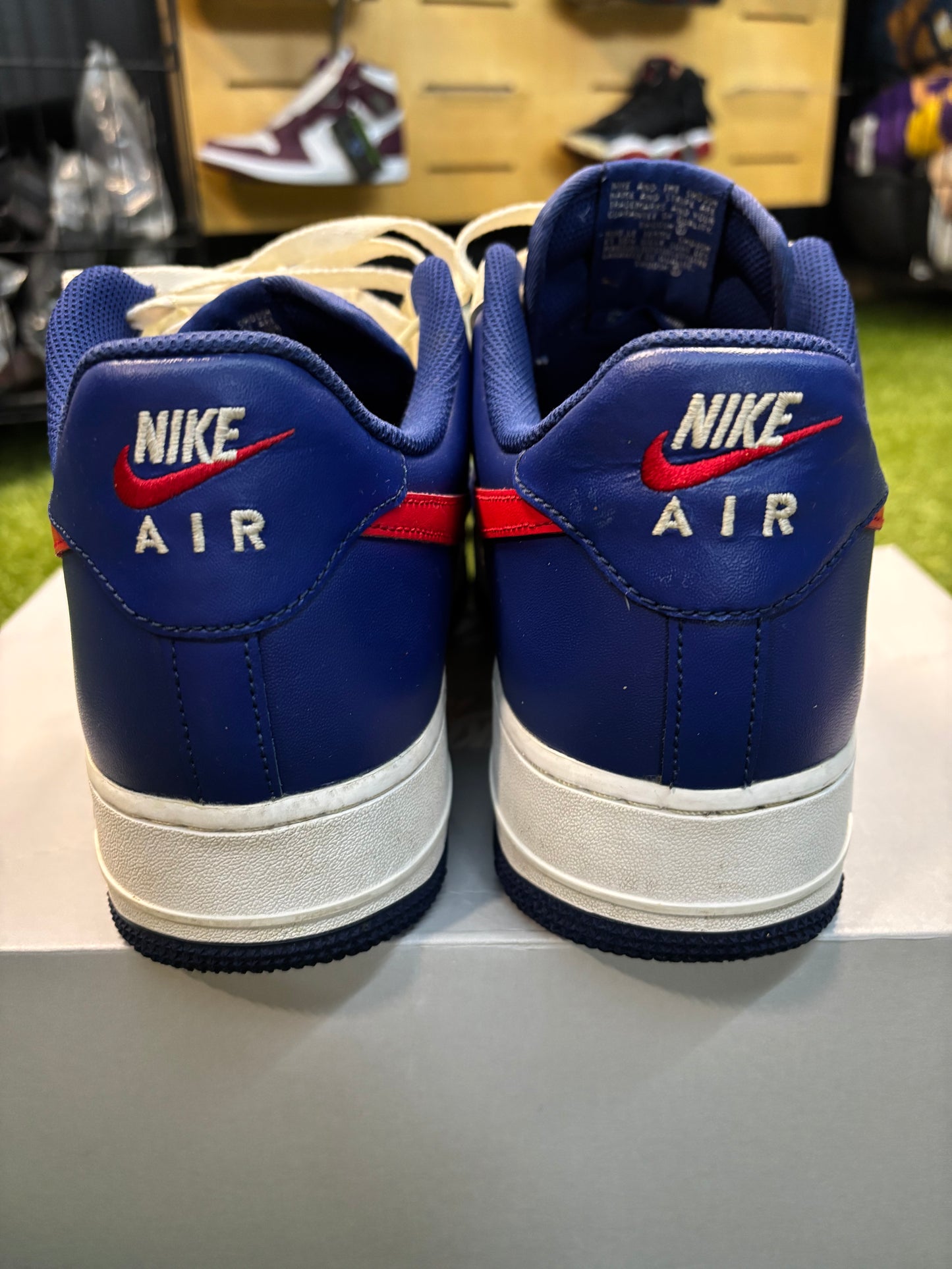 Nike Air Force 1 “USA red white blue” size 12
