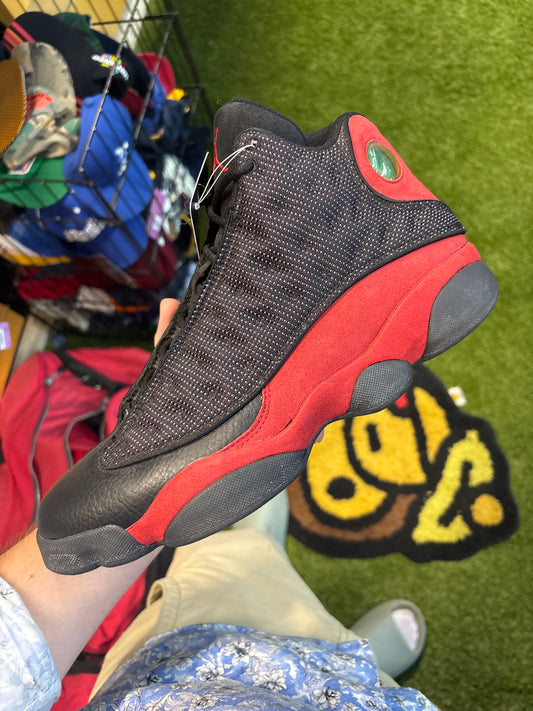 Air Jordan 13 black red size 10