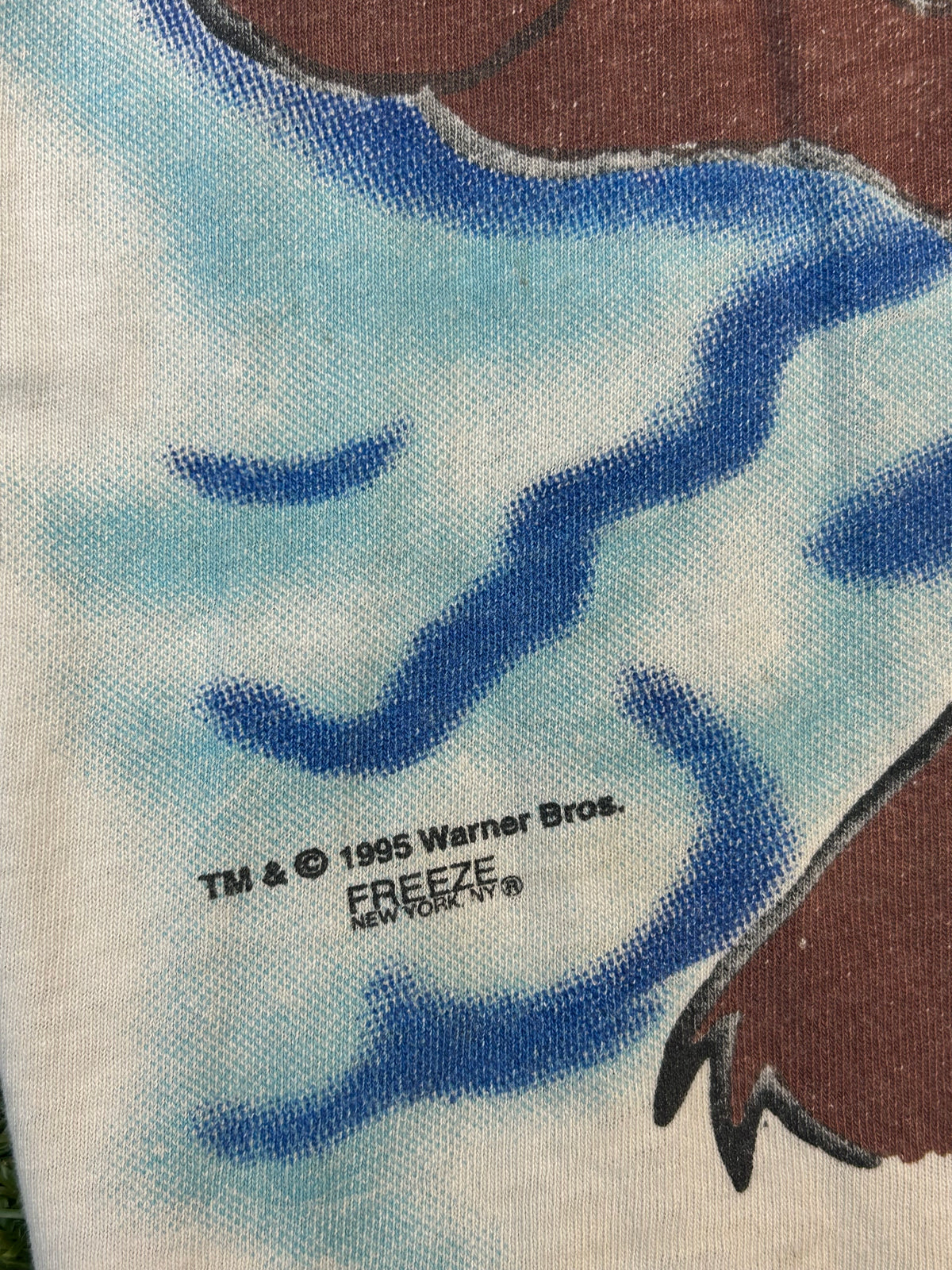 Vintage 1995 Tasmanian Devil USA Front Hit Only Tee