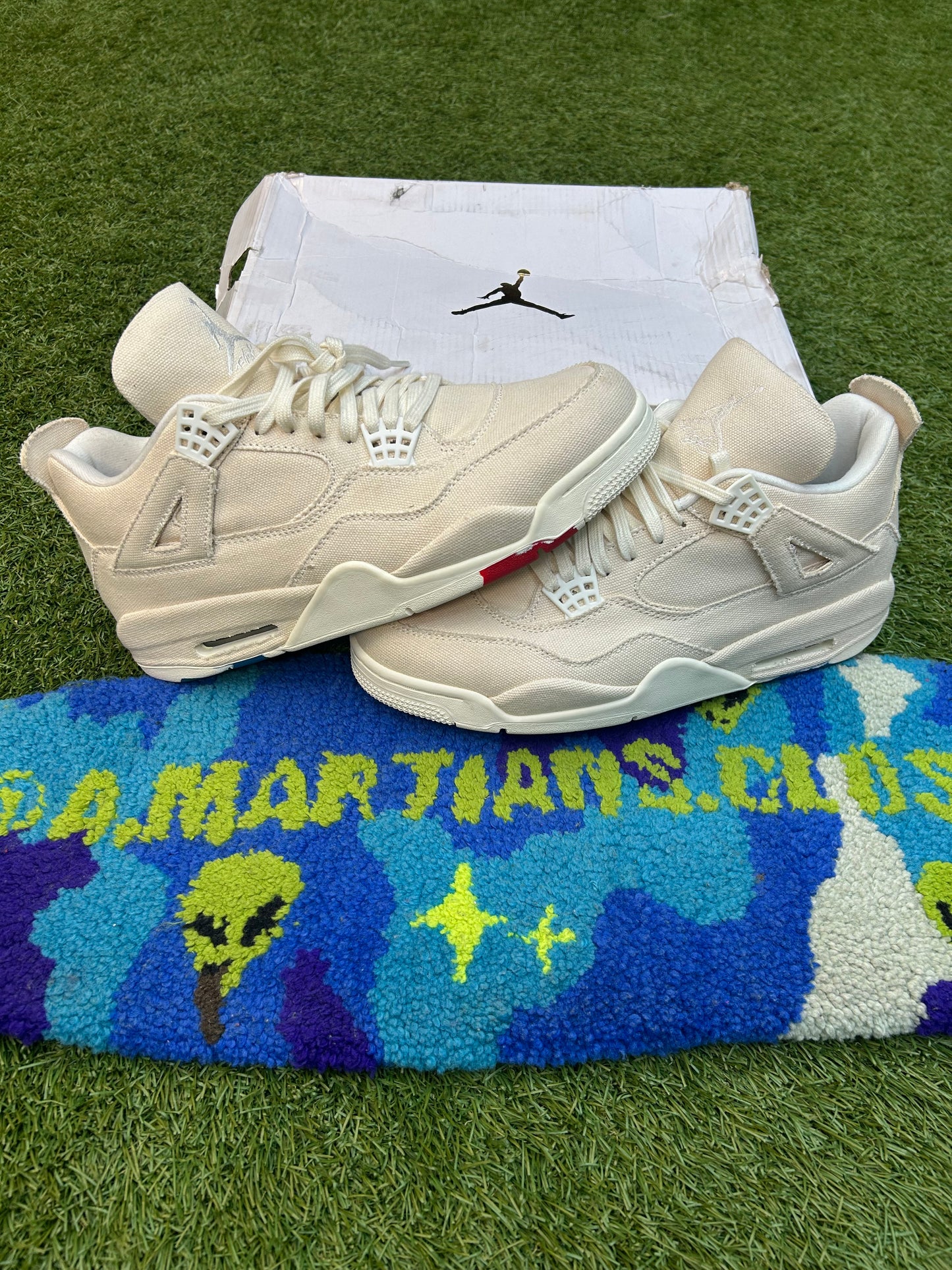 Jordan 4 Retro Blank Canvas