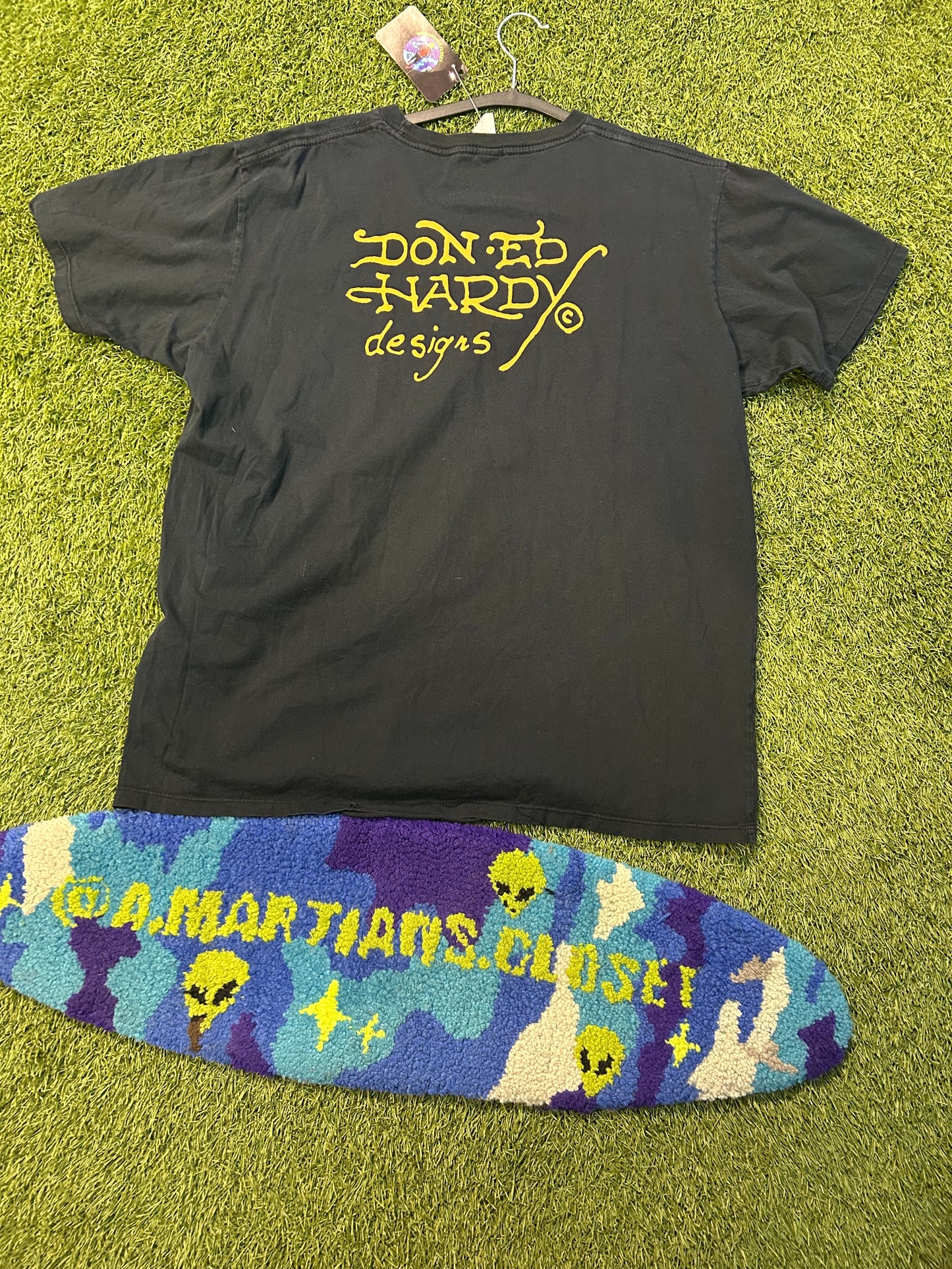 Y2K/Vintage Ed Hardy Free Agene Tee