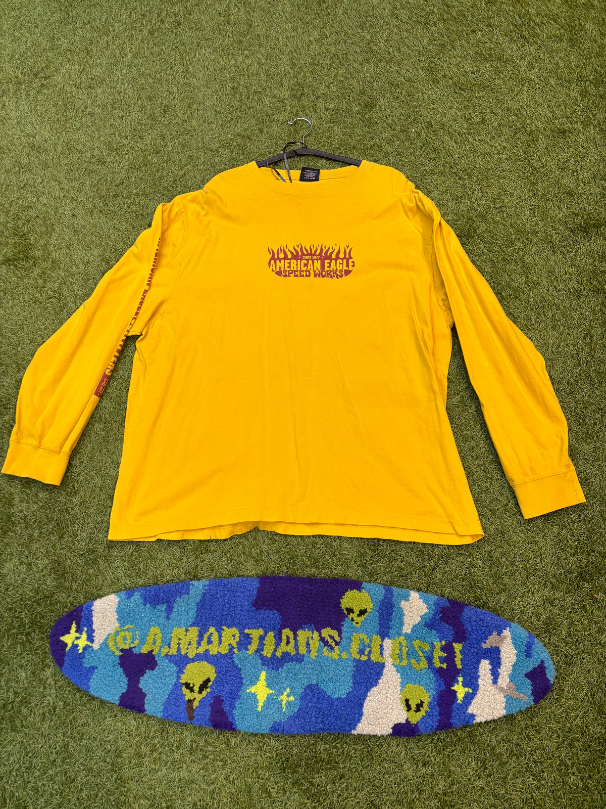 Y2K American Eagle SpeedWorks Long Sleeve Tee