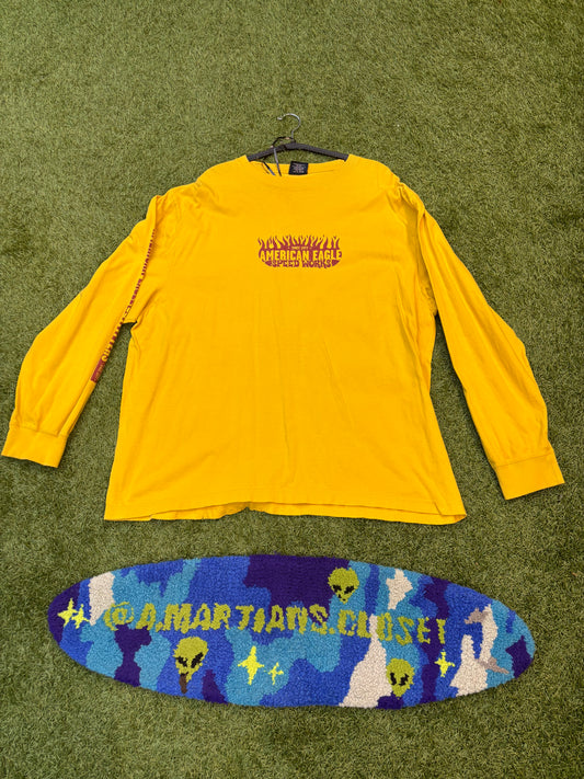 Y2K American Eagle SpeedWorks Long Sleeve Tee