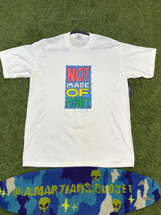 Vintage Not Made Of Money Graphic Tee