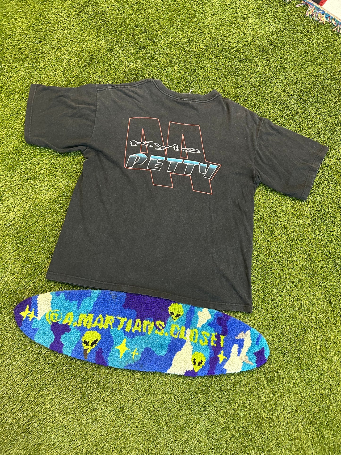Vintage 90s Kyle Petty Hot Wheels Leading The Way Tee