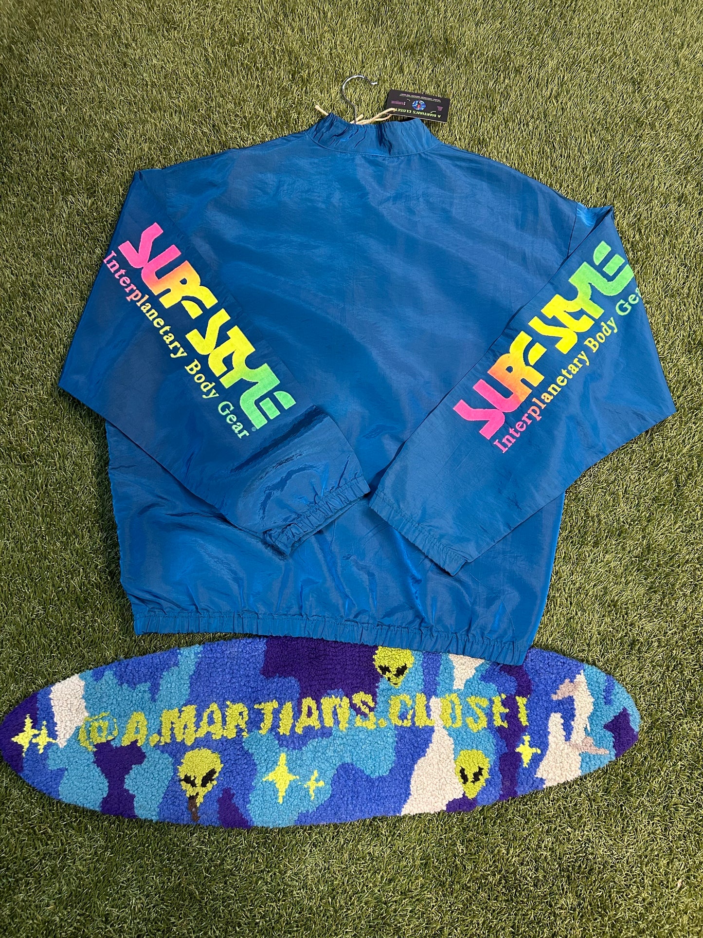 Vintage Surf Style HalfZip Jacket