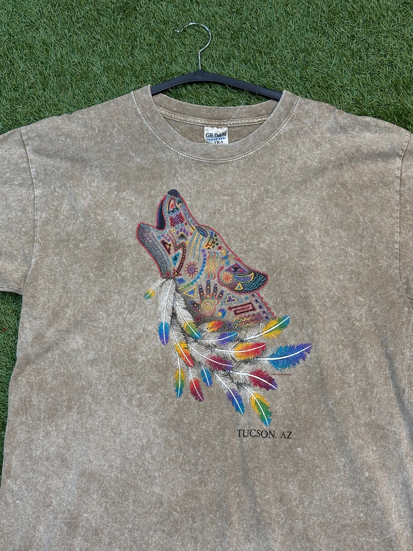 Vintage Native American Wolf Tee