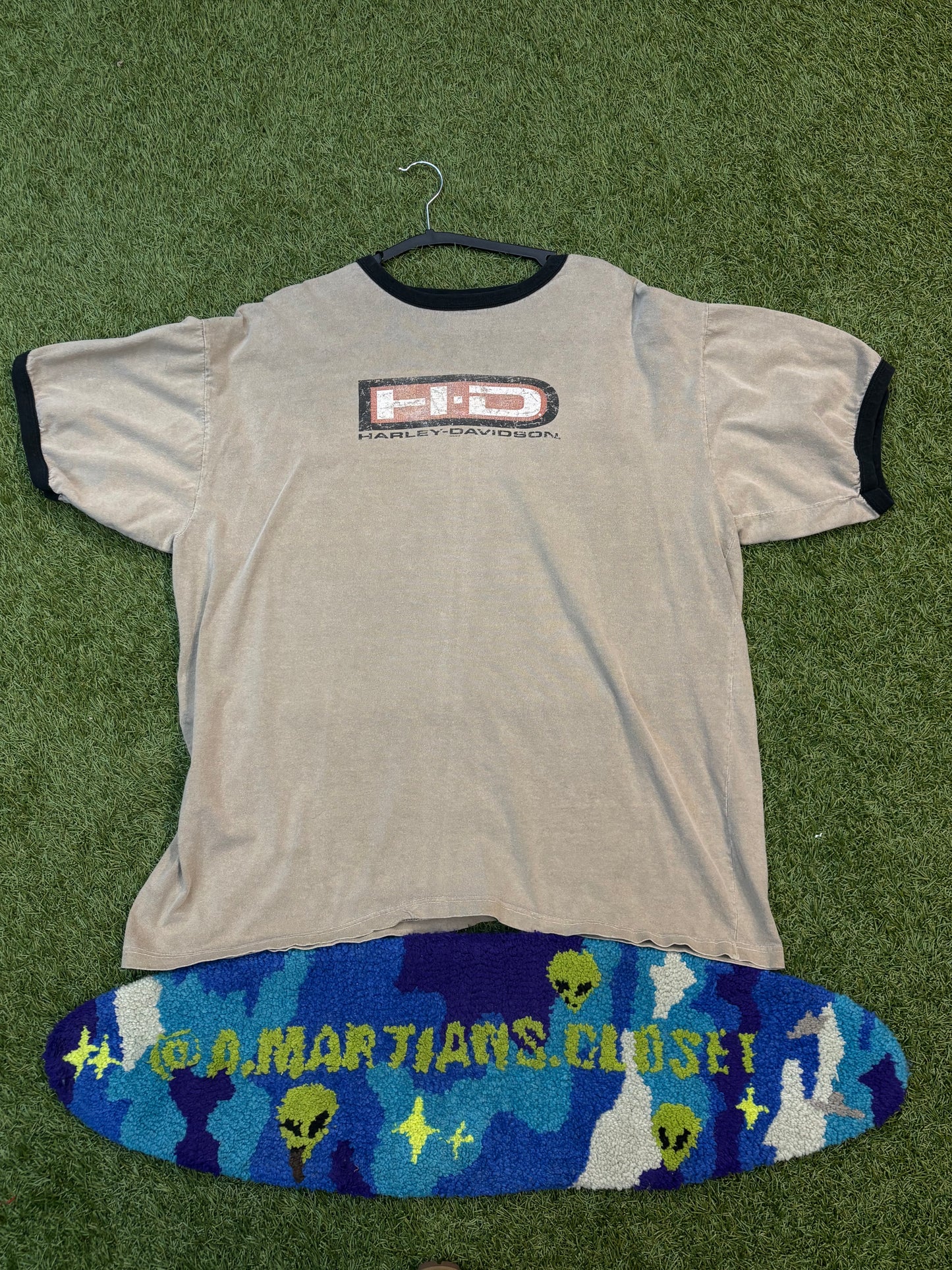Vintage Harley Davidson Ringer Tee