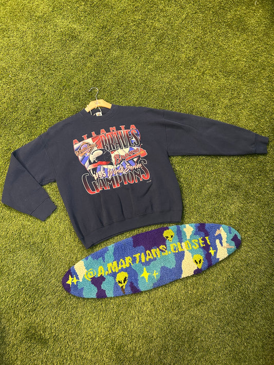 Vintage 1995 MLB World Series Atlanta Braves Championship