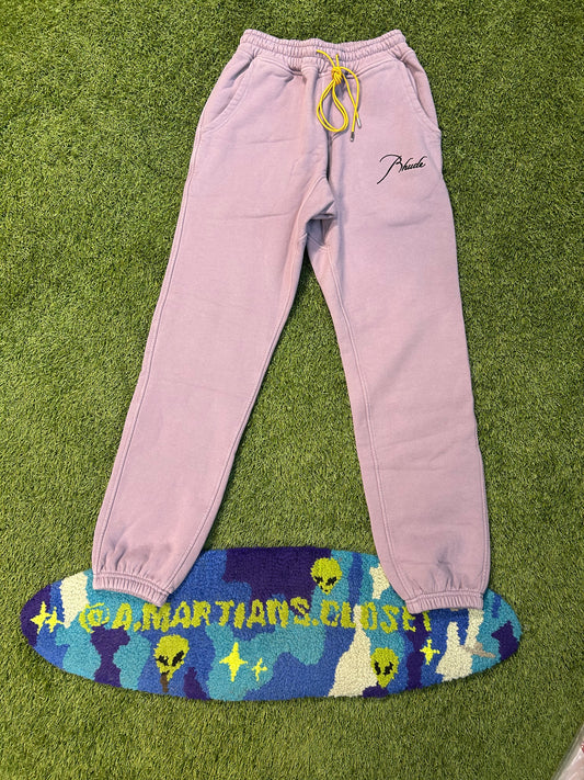 Authentic Rhude Sweat Pants Purple