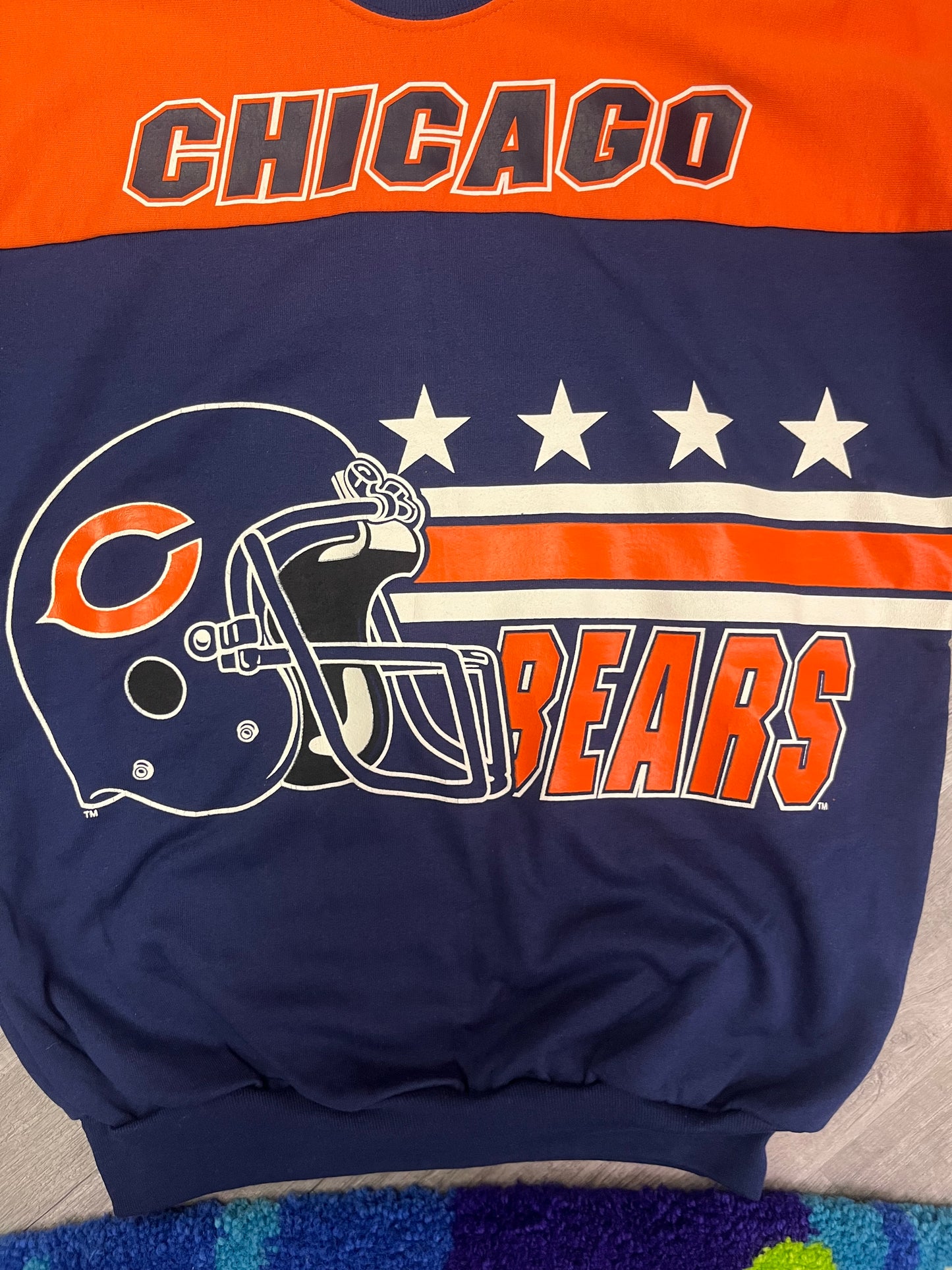 Rare Vintage 1989 NFL Chicago Bears Crewneck