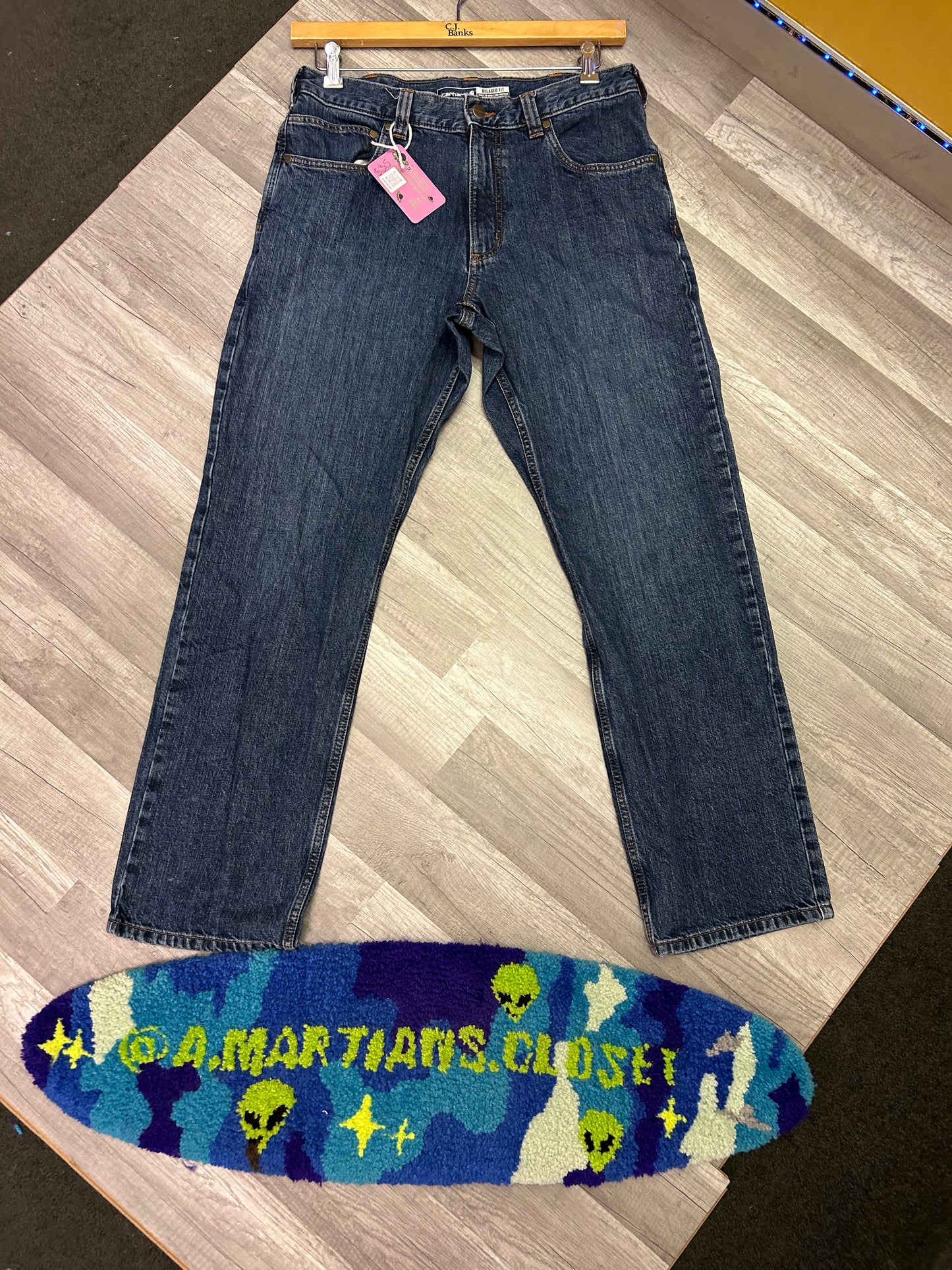 Vintage 2000s Carhartt Relaxed Fit Blue Jeans