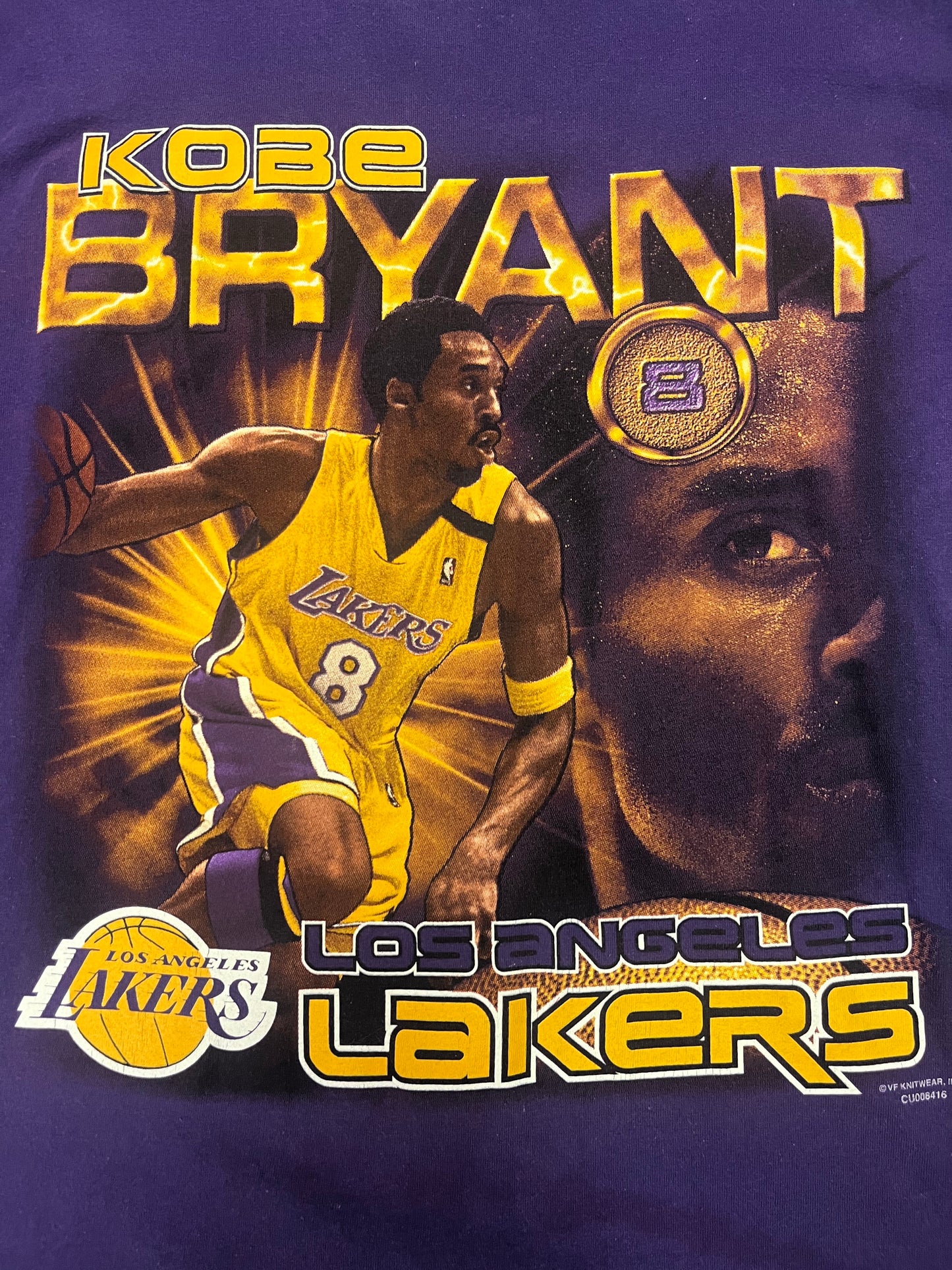 Rare Vintage Kobe Bryant #8 Tee