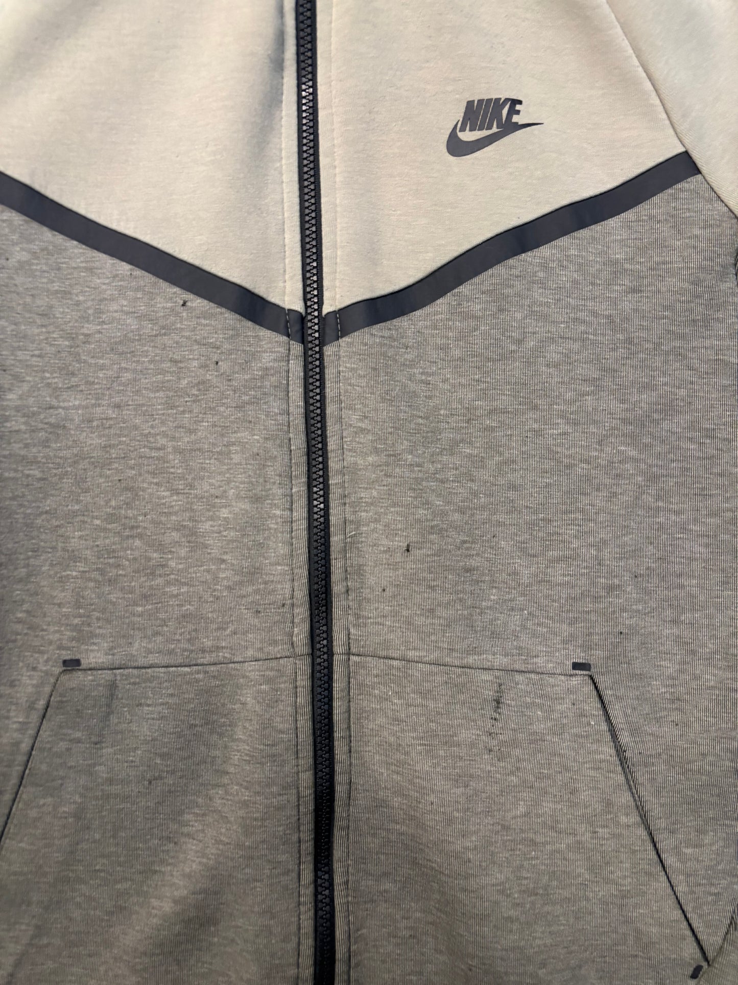 Used Nike Tech Hoodie Dark Green