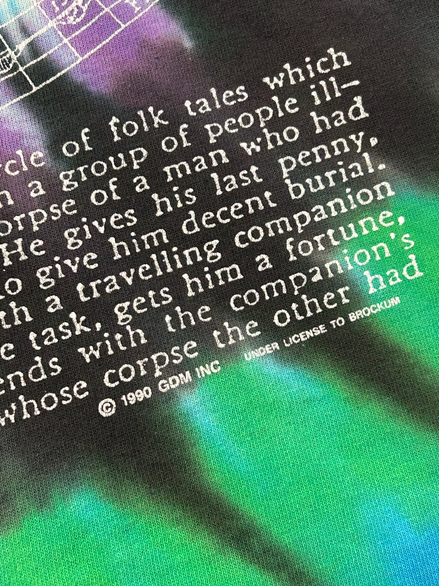 Vintage 1990 Grateful Dead 2th Anniversary Original Tee