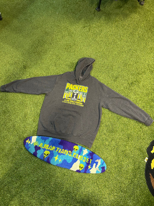 Y2K Green Bay Packers 4 Time Champions Hoodie