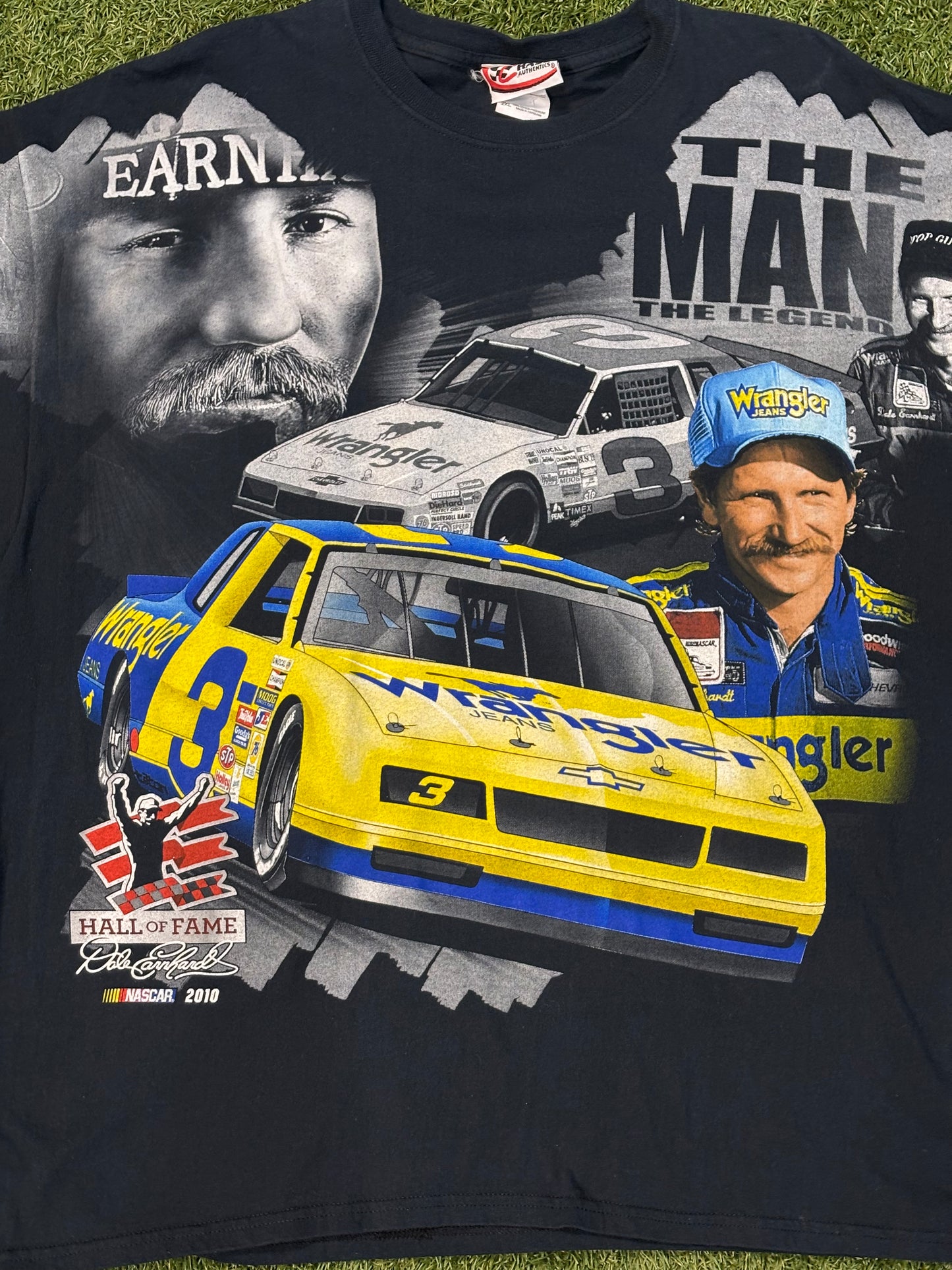 New Age 2010 Dale Earnhardt Wrangler Jeans #3 AOP Tee