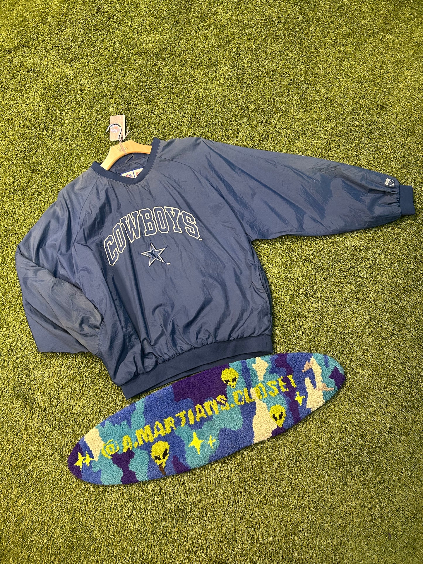 Vintage 90s Dallas Cowboys Nylon Pullover Style