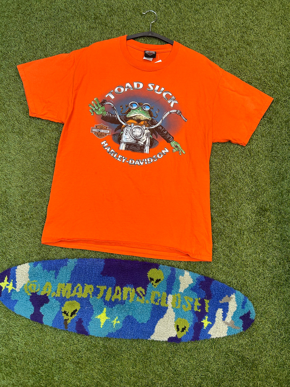 Y2K Harley Davidson Toads Suck Conway Arkansas Tee